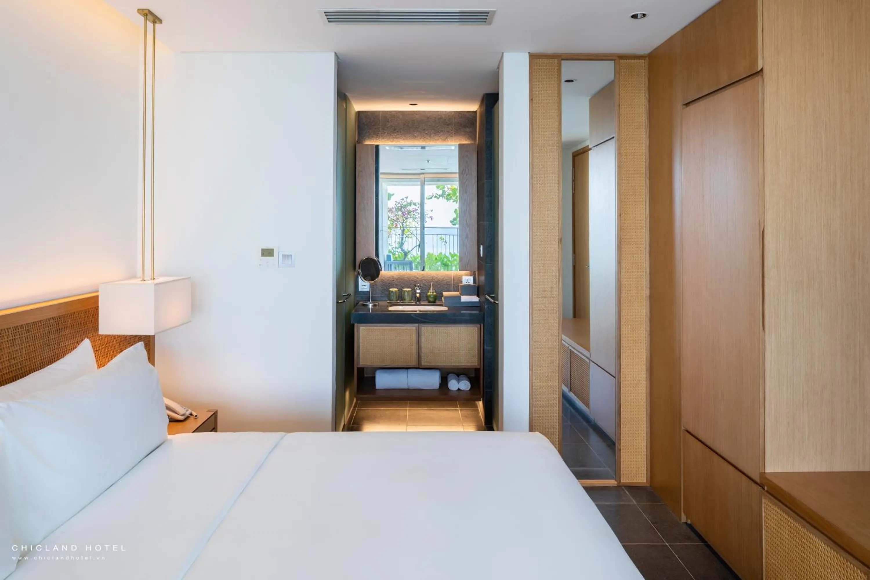 Bed in Chicland Boutique Danang Beach Hotel