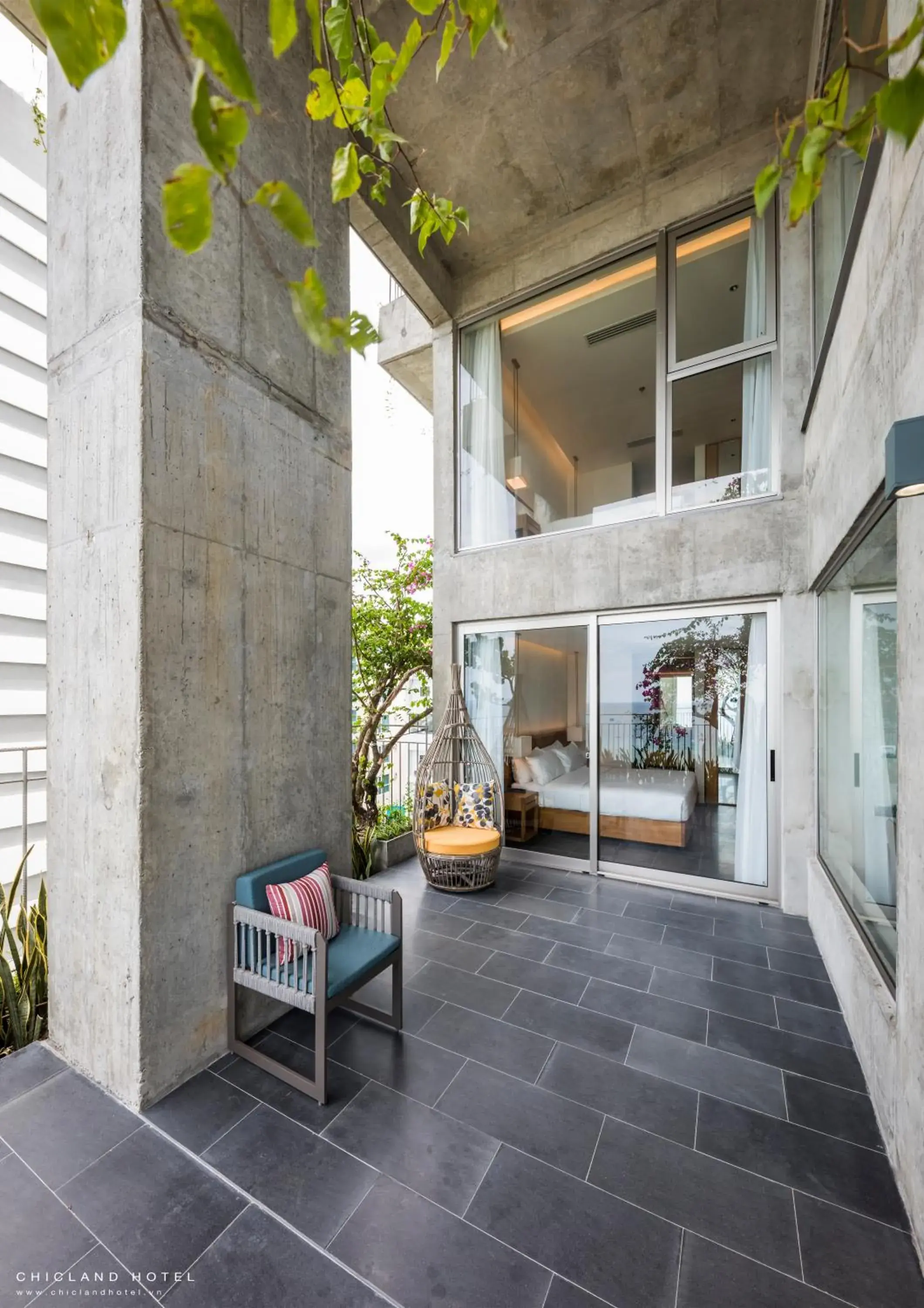 Luxury One-Bedroom Apartment with Balcony and Sea View in Chicland Boutique Danang Beach Hotel Luxury One-Bedroom Apartment with Balcony and Sea View in Chicland Boutique Danang Beach Hotel