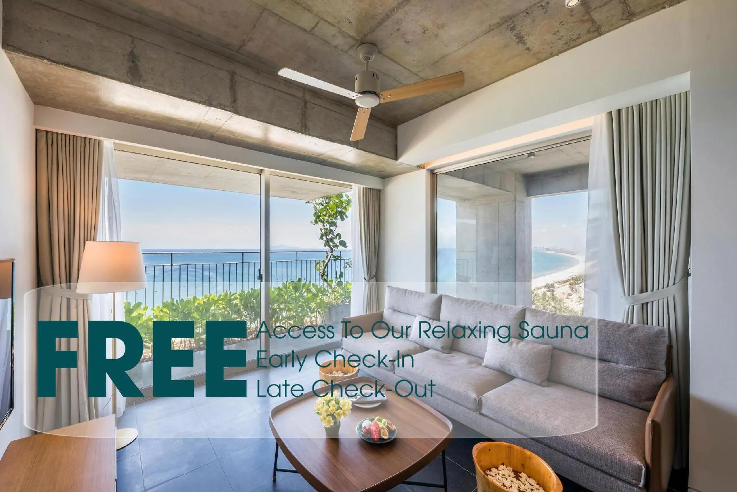 Sea view in Chicland Boutique Danang Beach Hotel