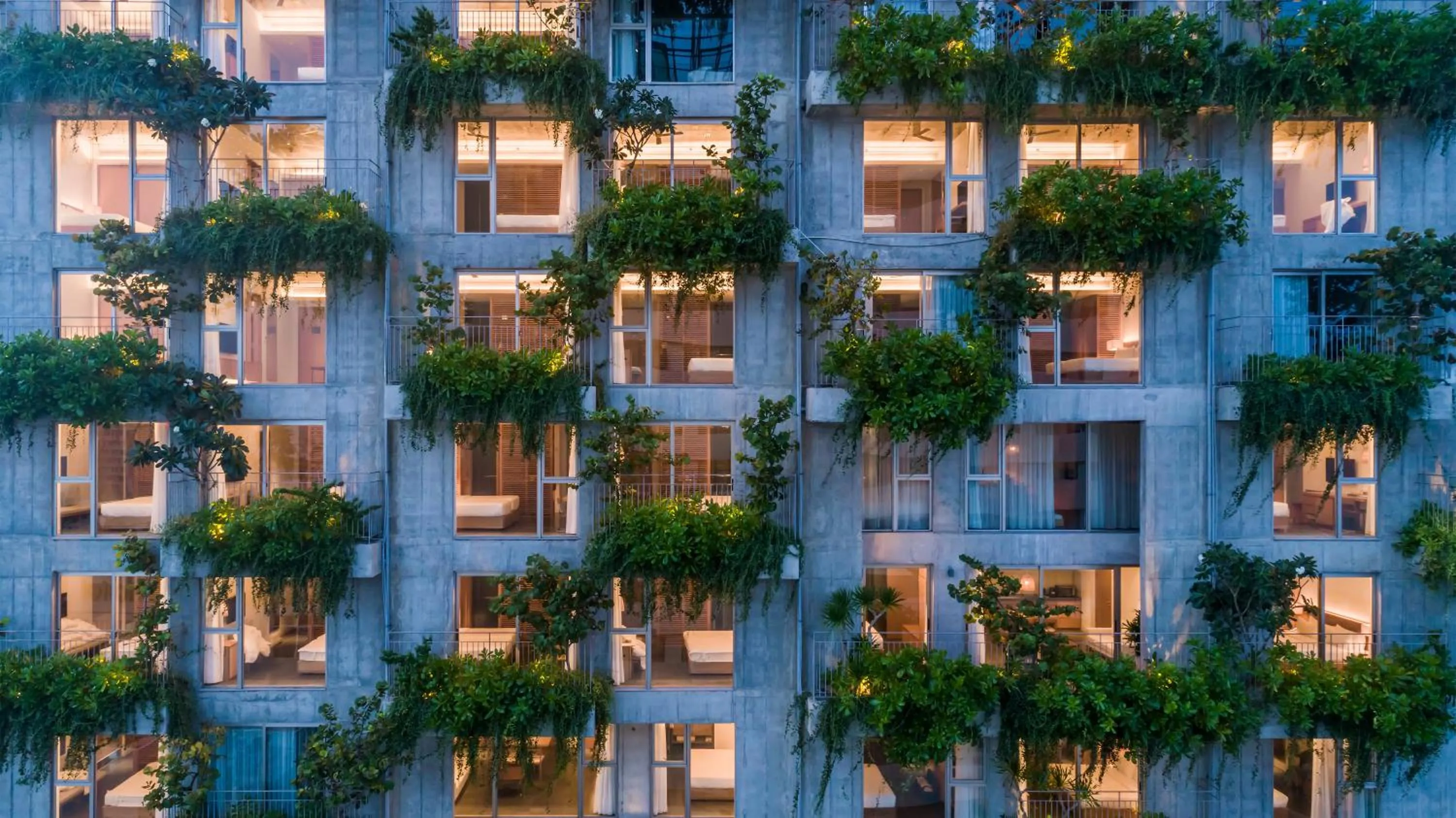 Property building in Chicland Boutique Danang Beach Hotel