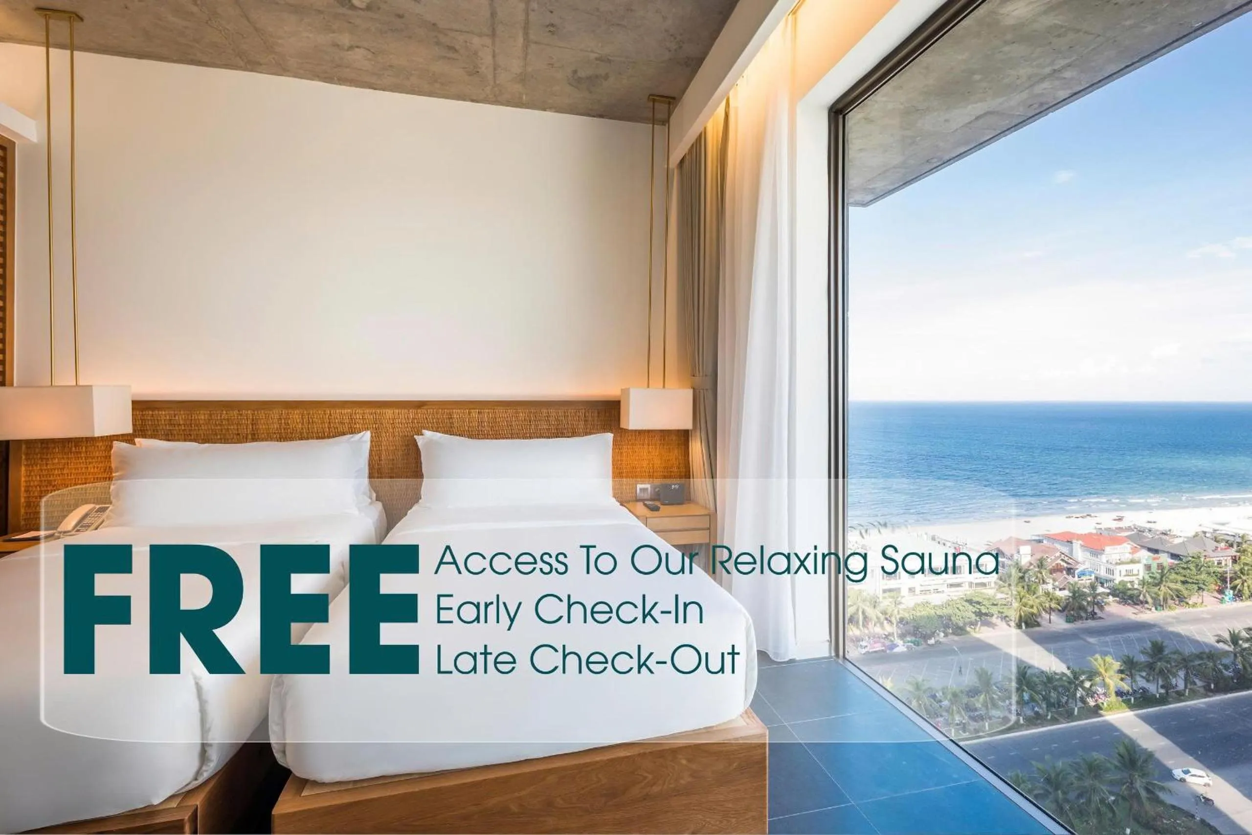 Photo of the whole room, Bed in Chicland Boutique Danang Beach Hotel