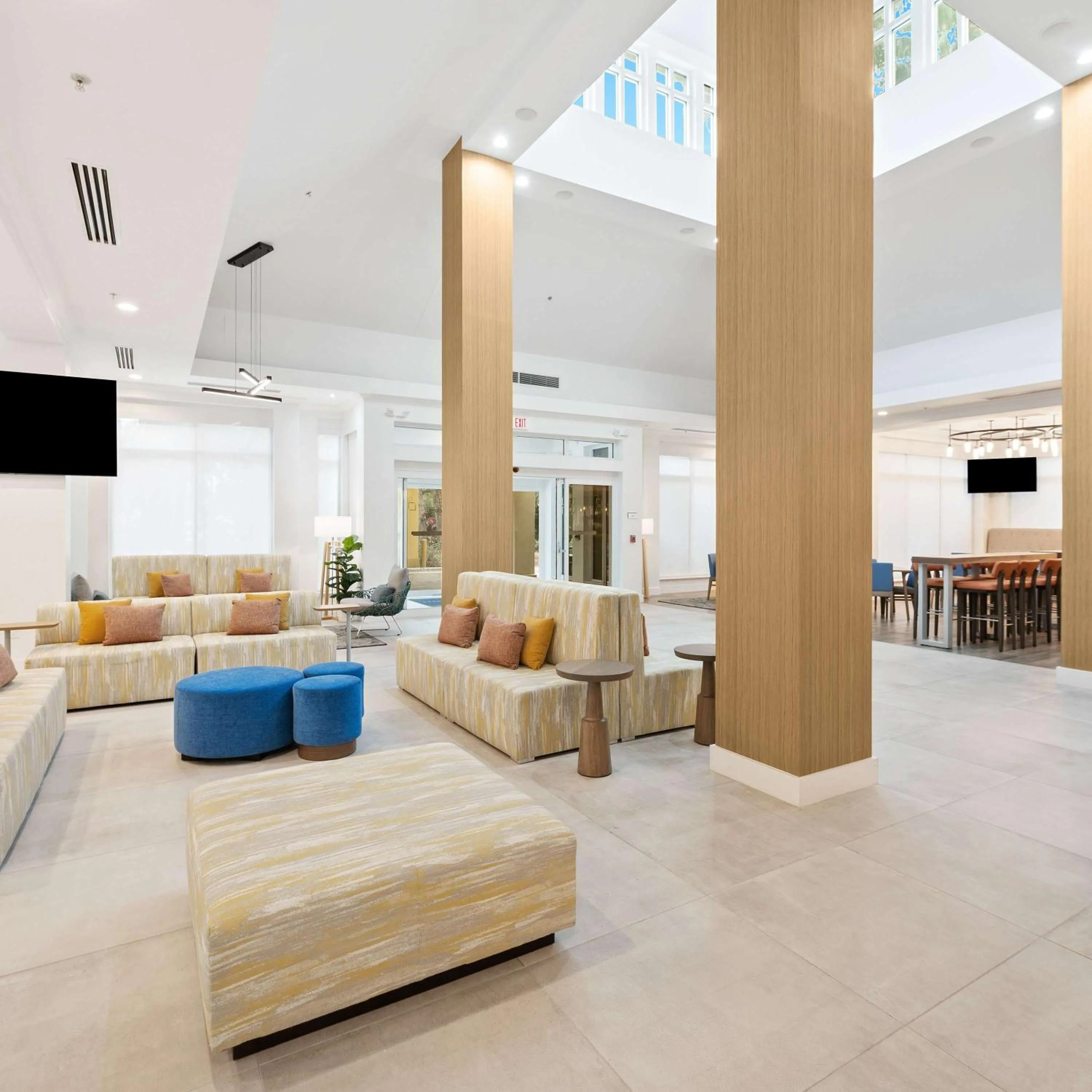 Lobby or reception in Hilton Garden Inn Ft. Lauderdale Airport-Cruise Port