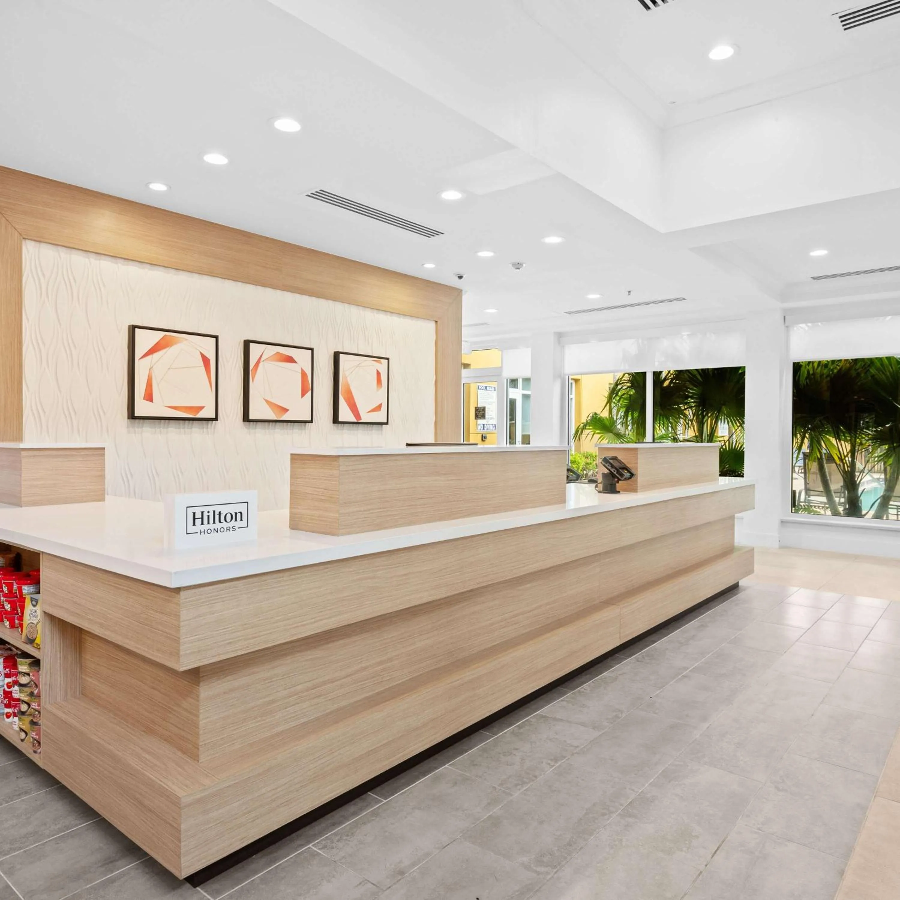 Lobby or reception in Hilton Garden Inn Ft. Lauderdale Airport-Cruise Port