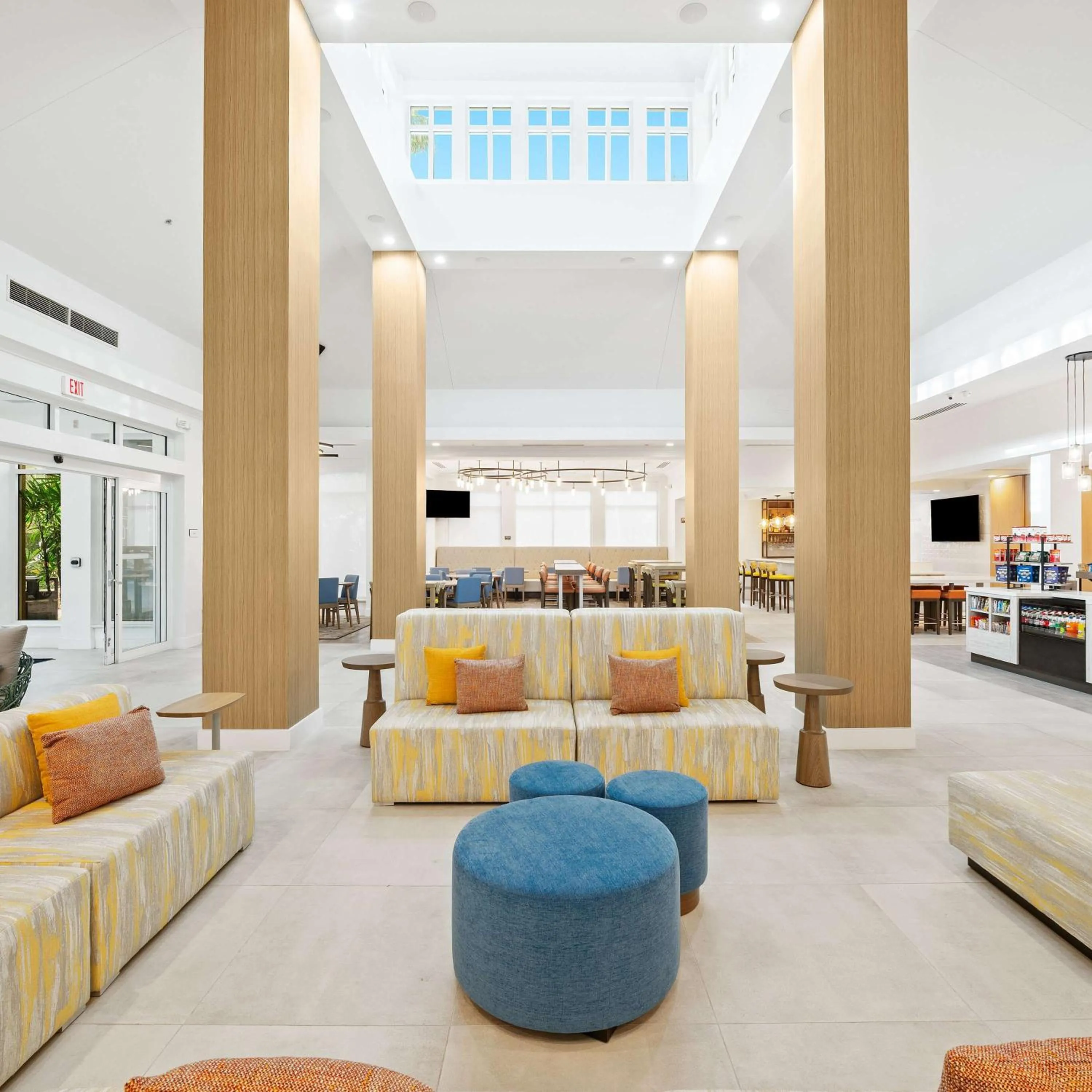 Lobby or reception in Hilton Garden Inn Ft. Lauderdale Airport-Cruise Port