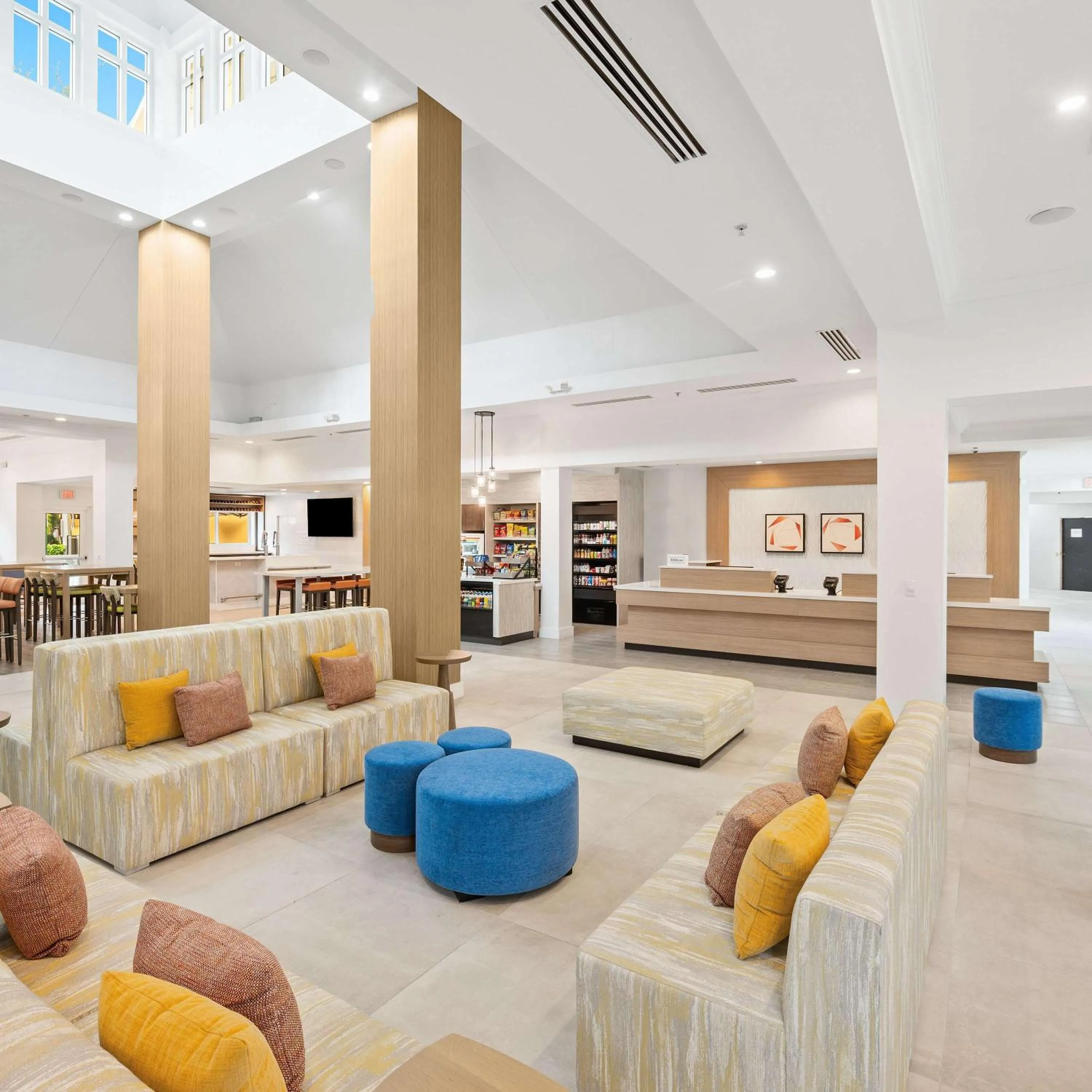 Lobby or reception in Hilton Garden Inn Ft. Lauderdale Airport-Cruise Port