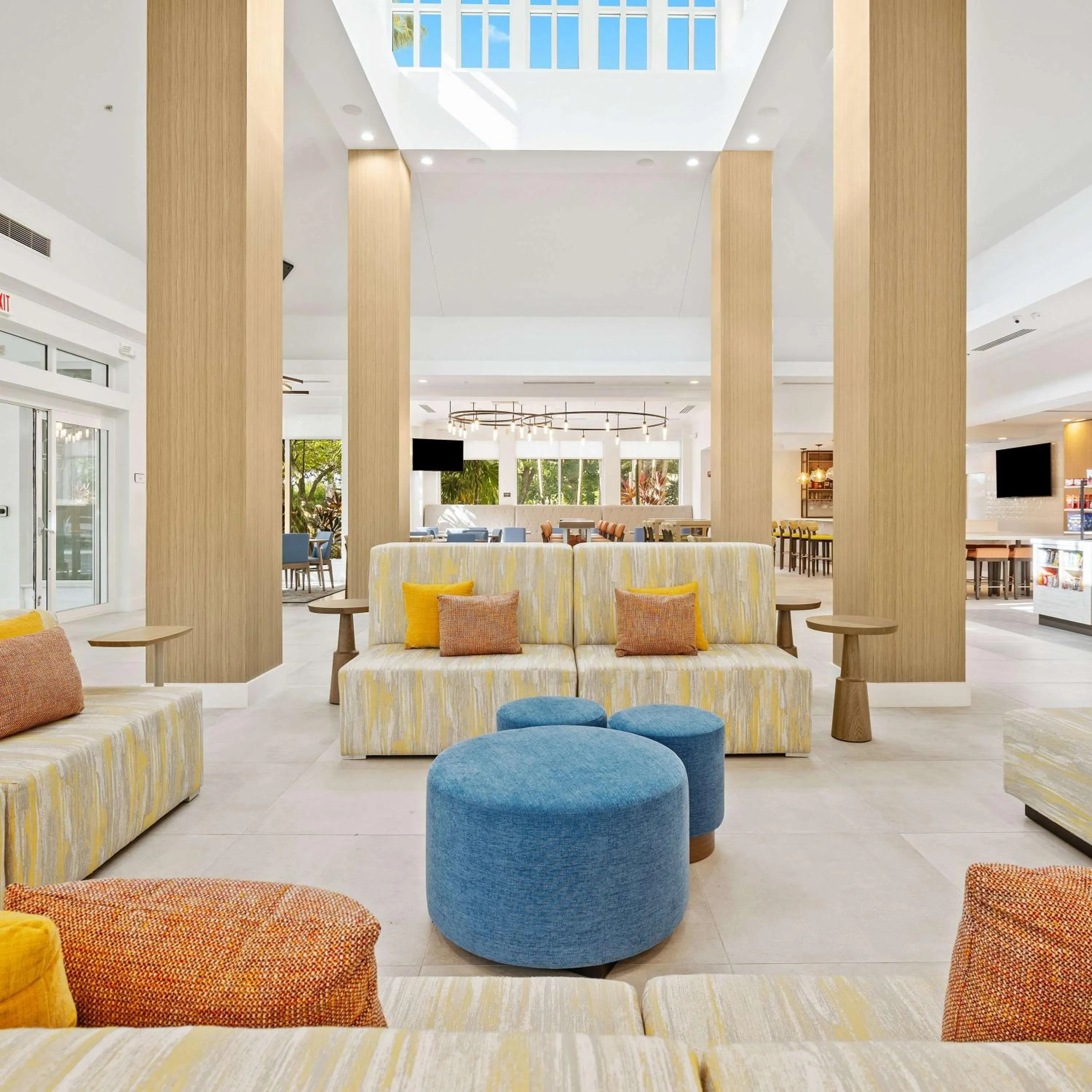 Lobby or reception in Hilton Garden Inn Ft. Lauderdale Airport-Cruise Port