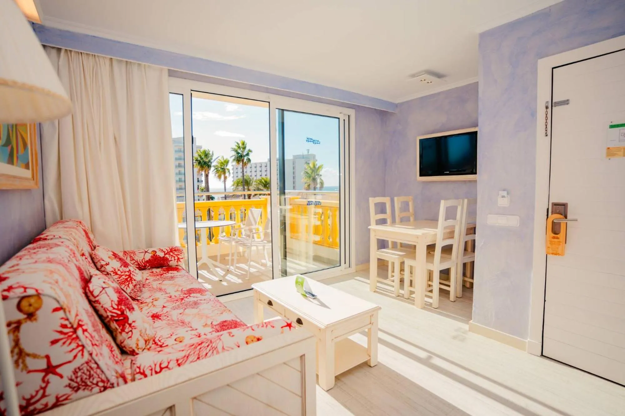 Living room, Bed in Royal Son Bou Family Club