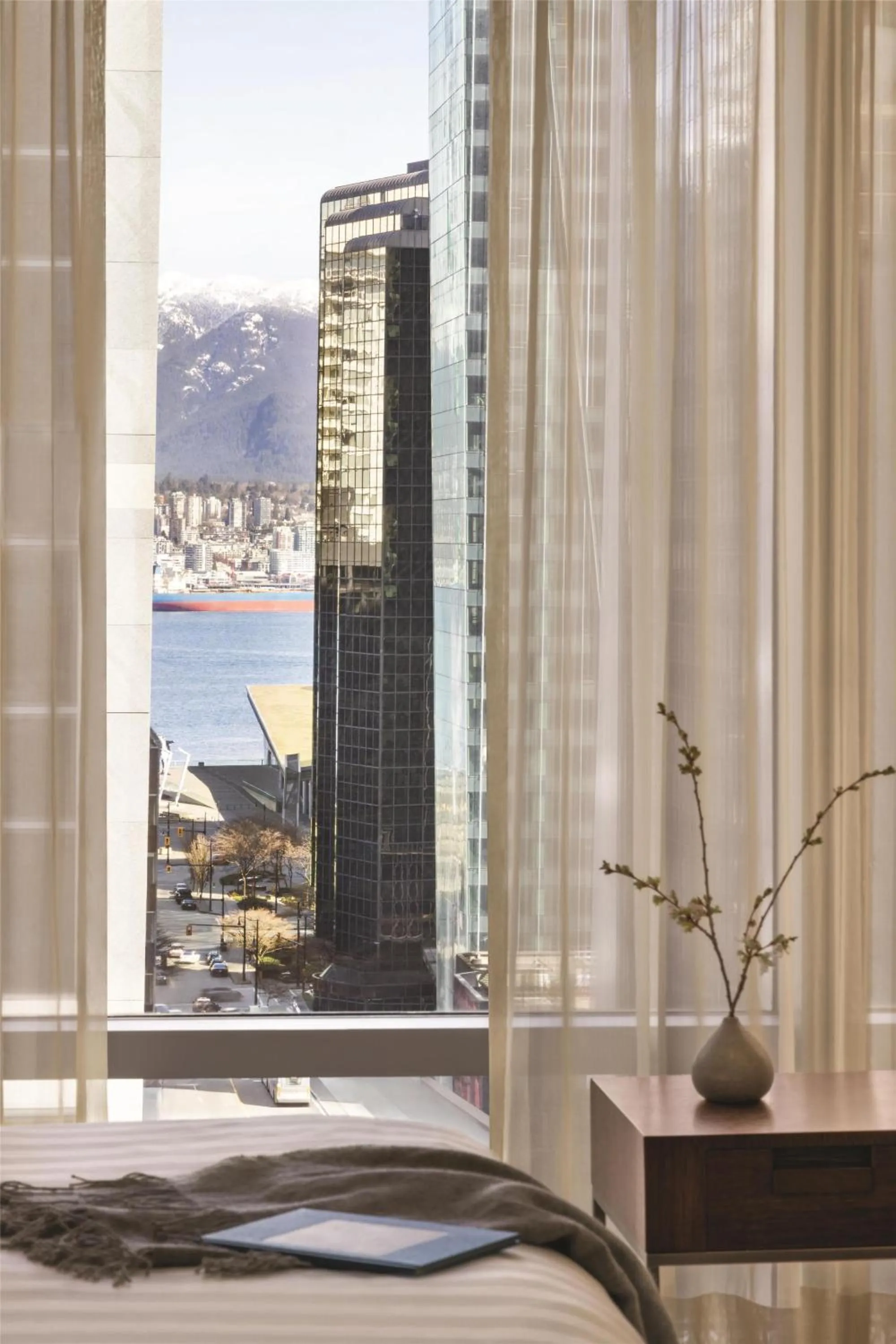 View (from property/room), Bed in Hyatt Vancouver Downtown Alberni