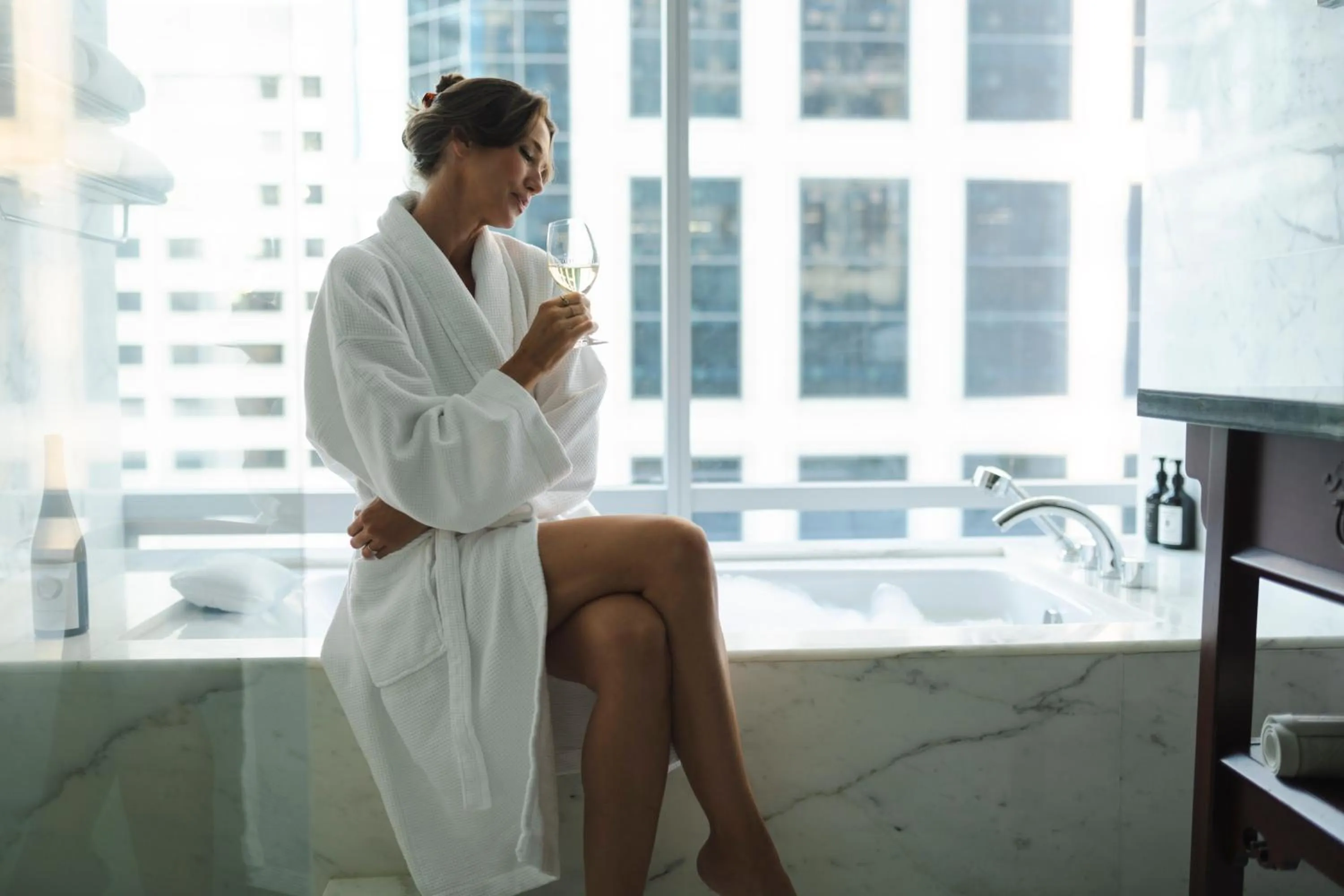 Bathroom in Hyatt Vancouver Downtown Alberni