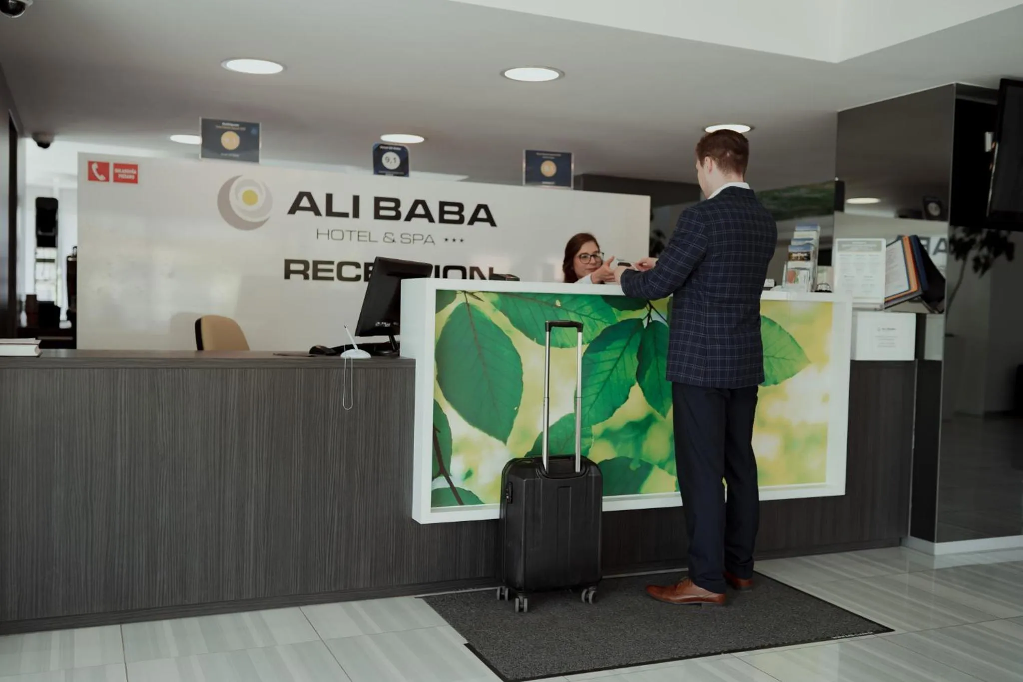 Property logo or sign in Hotel Alibaba