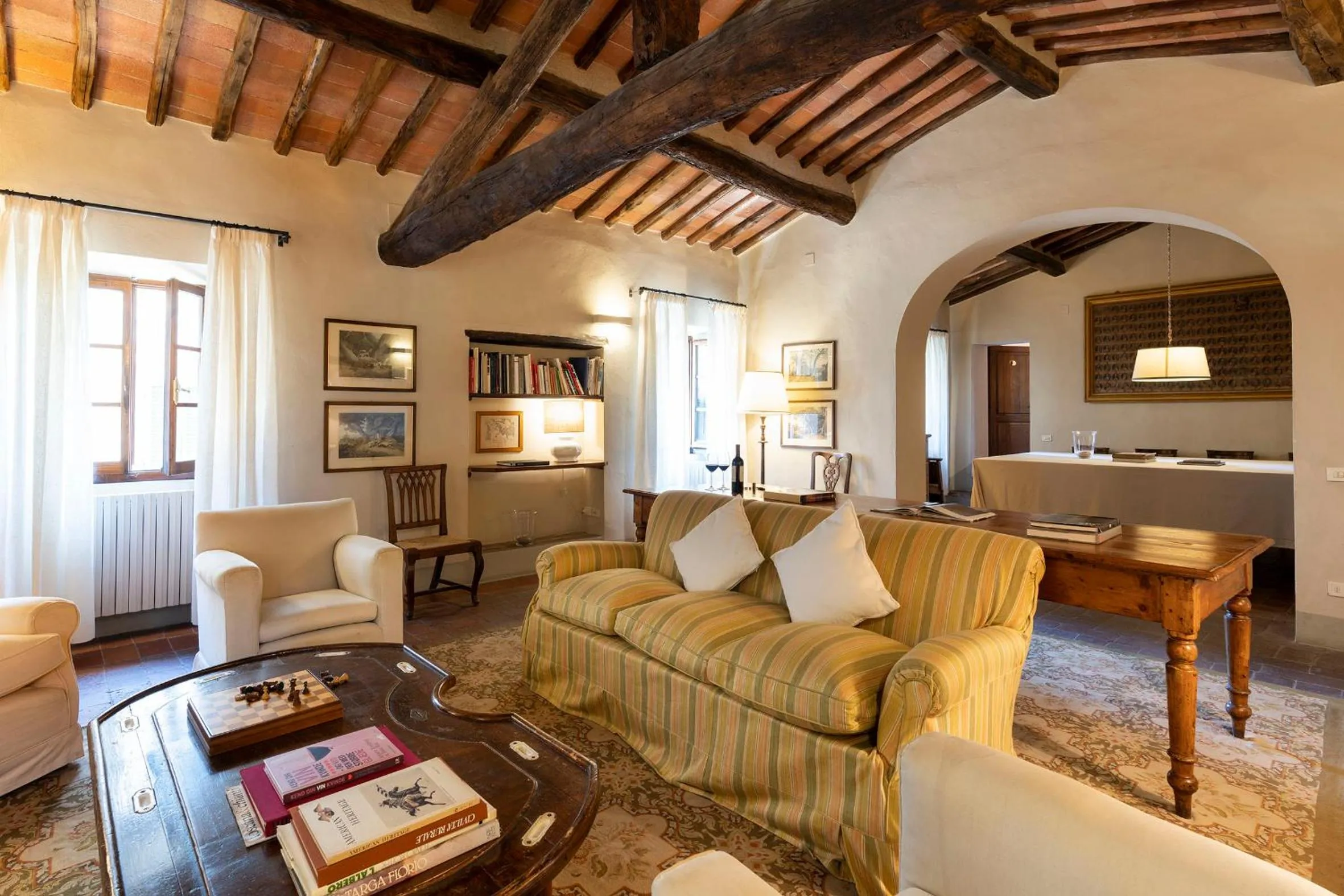 Communal lounge/ TV room in Castello di Fonterutoli Wine Resort