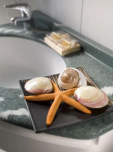 Bathroom in Hotel Verdemare