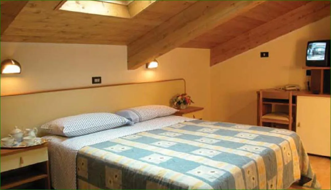 Bed in Hotel Verdemare