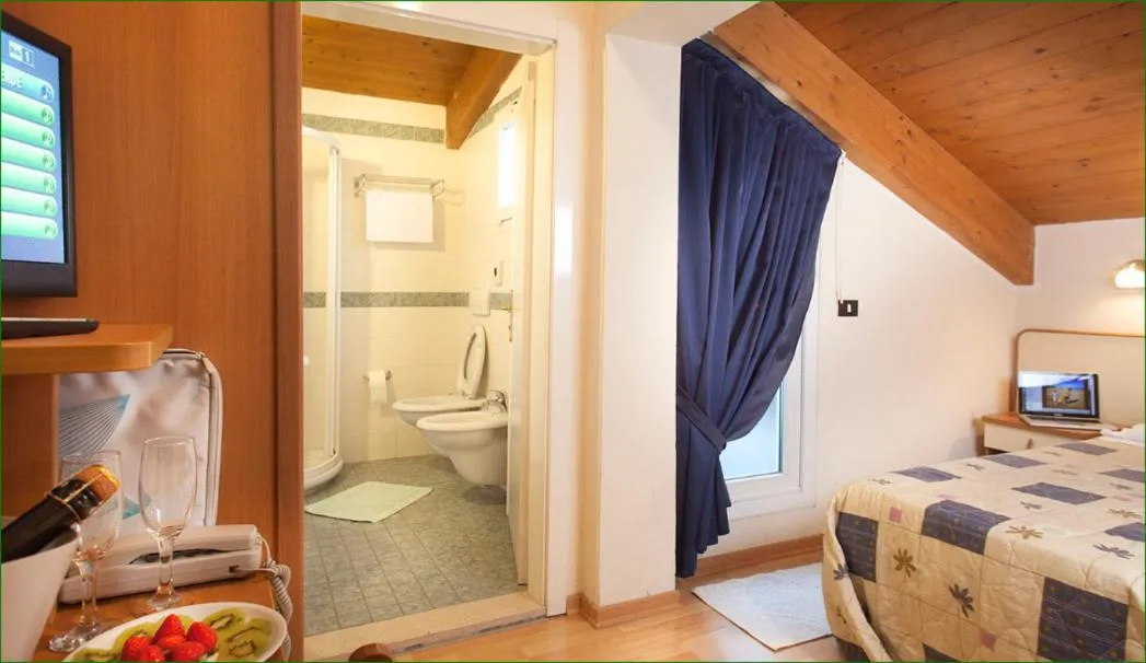 Bed in Hotel Verdemare