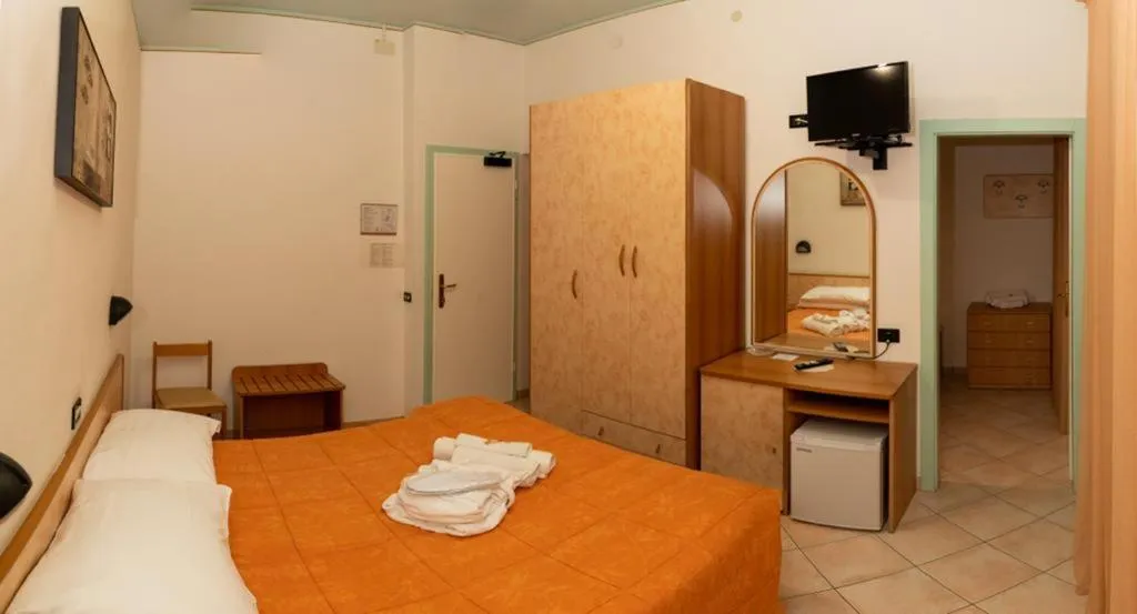 Bed in Hotel Verdemare