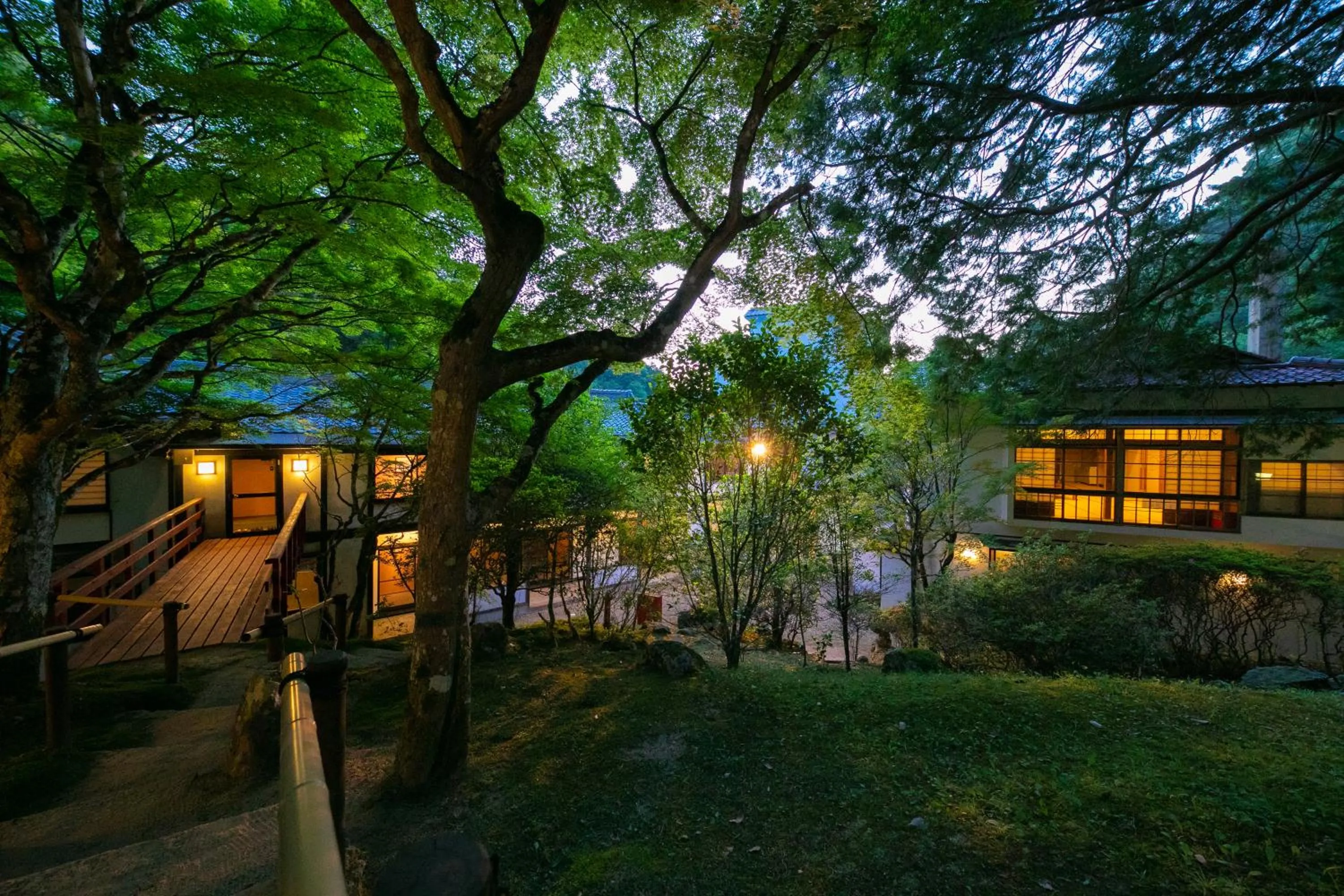 Property building in Yumoto Ueyama Ryokan