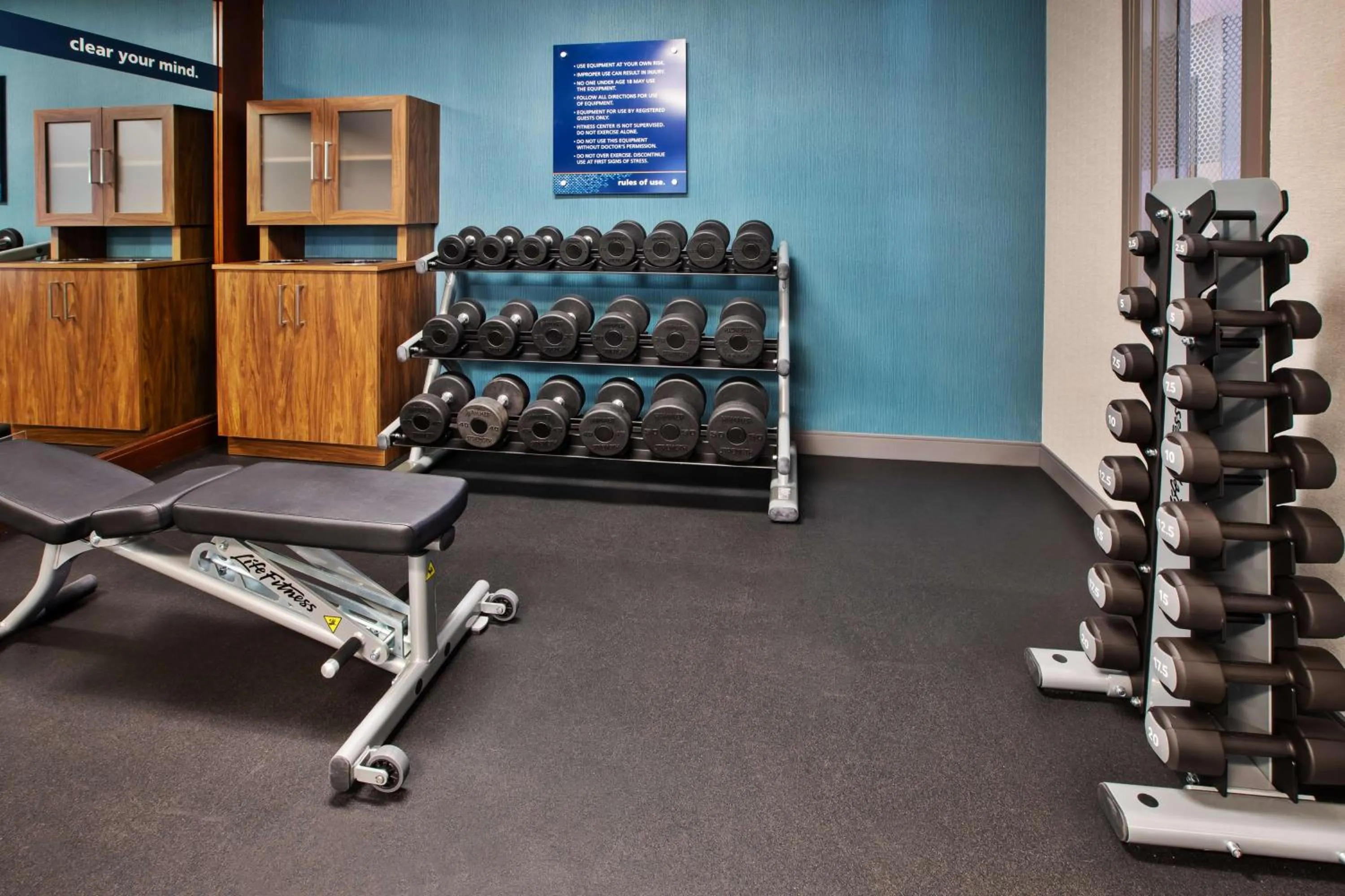 Fitness centre/facilities in Hampton Inn Daytona/Ormond Beach