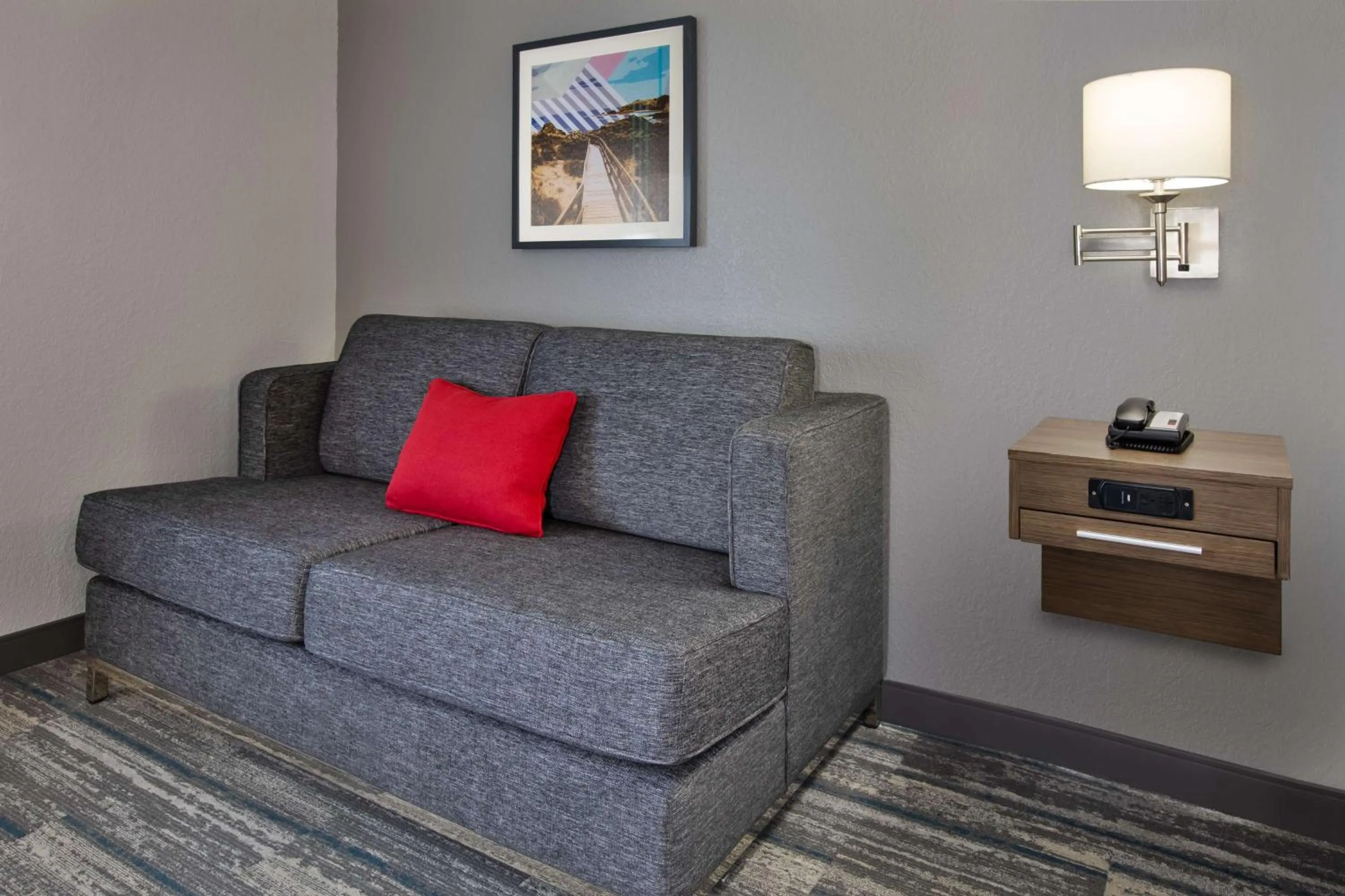 Living room in Hampton Inn Daytona/Ormond Beach