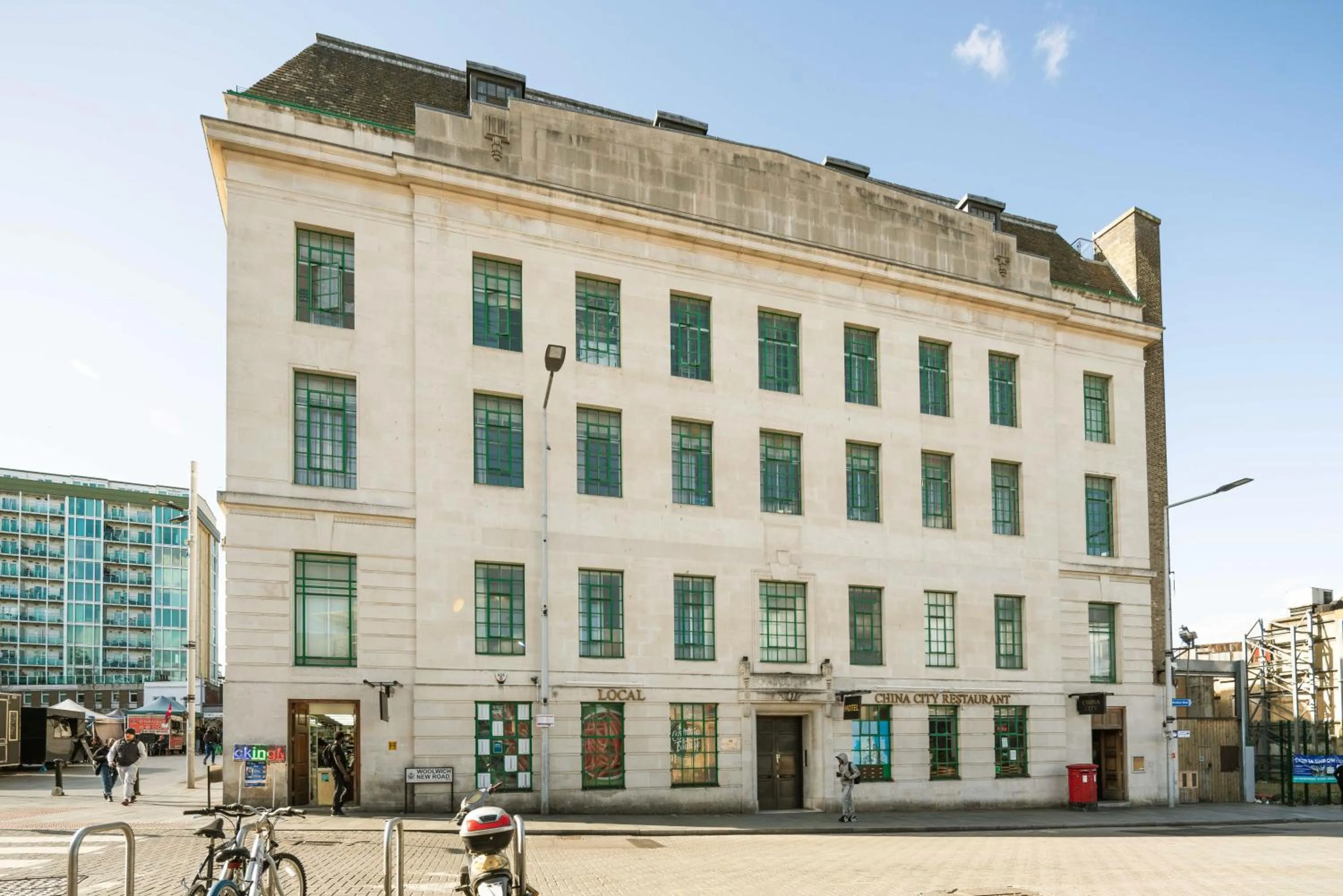 Property building in London City Hotel