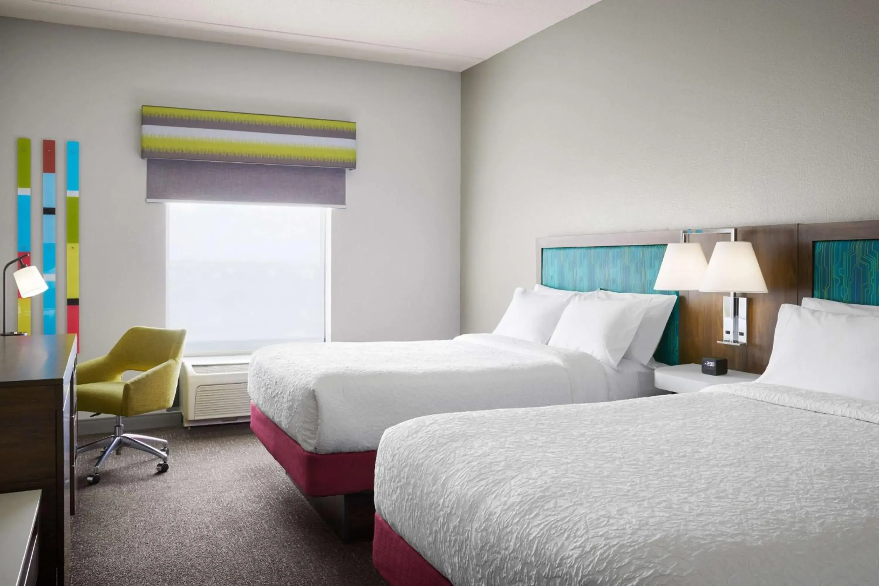 Room with Two Queen Beds - Non-Smoking in Hampton Inn Indianapolis Northwest - Park 100 Room with Two Queen Beds - Non-Smoking in Hampton Inn Indianapolis Northwest - Park 100