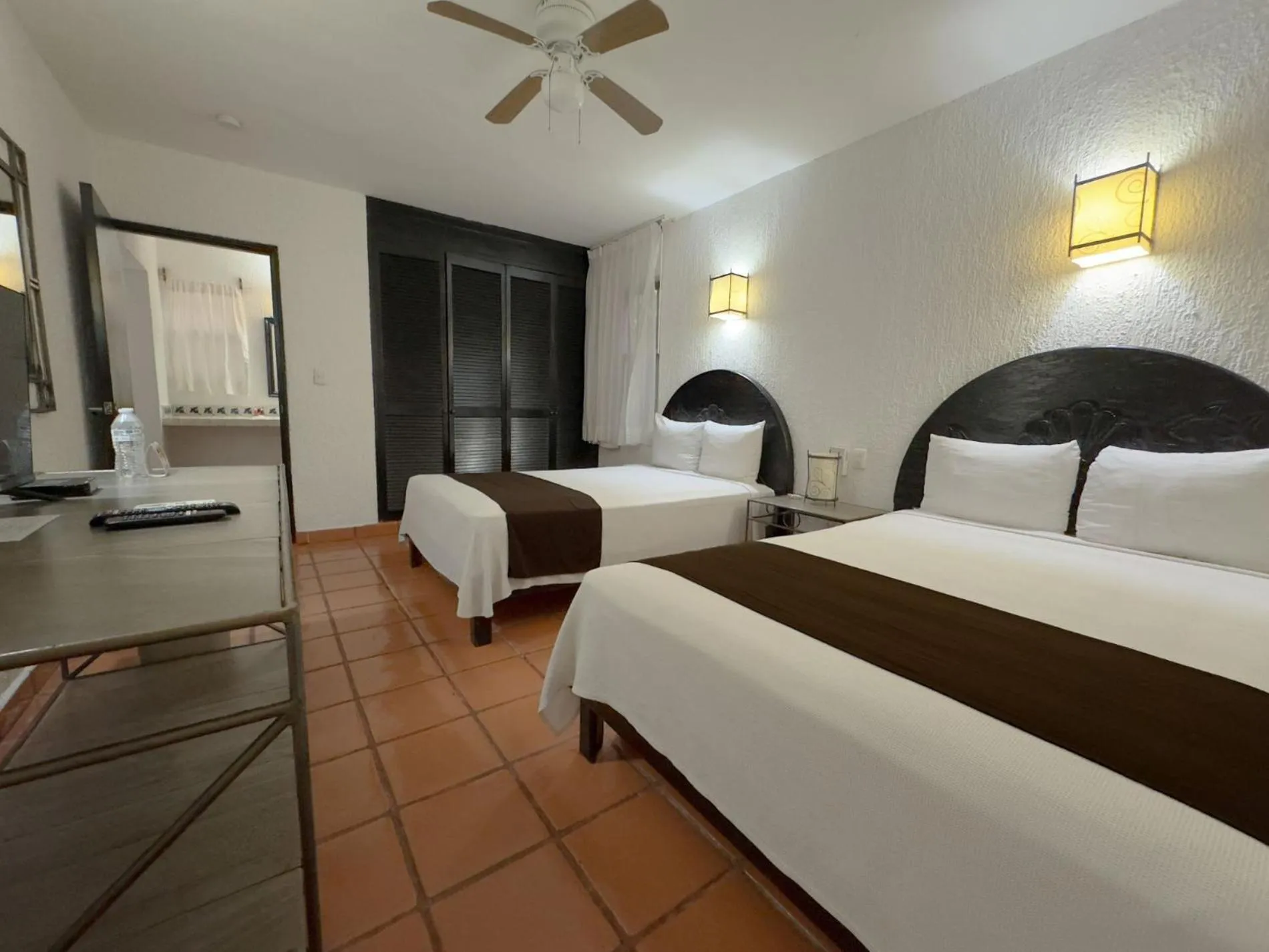Bed in Tukan Hotel Playa del Carmen