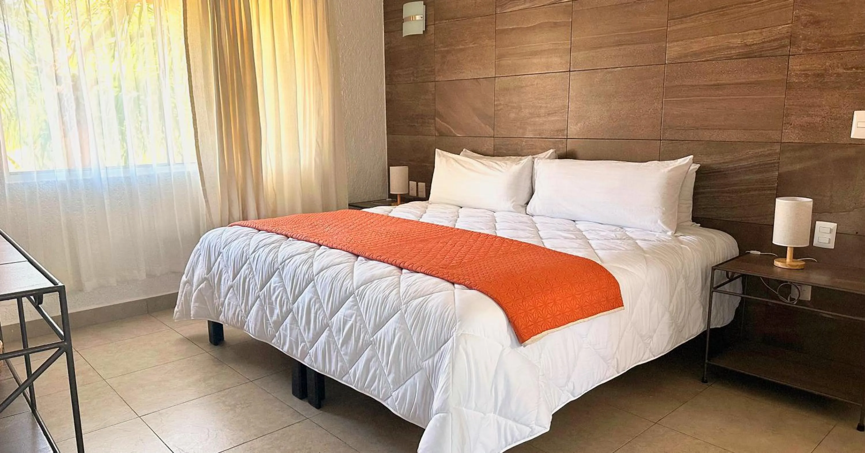 Bed in Tukan Hotel Playa del Carmen