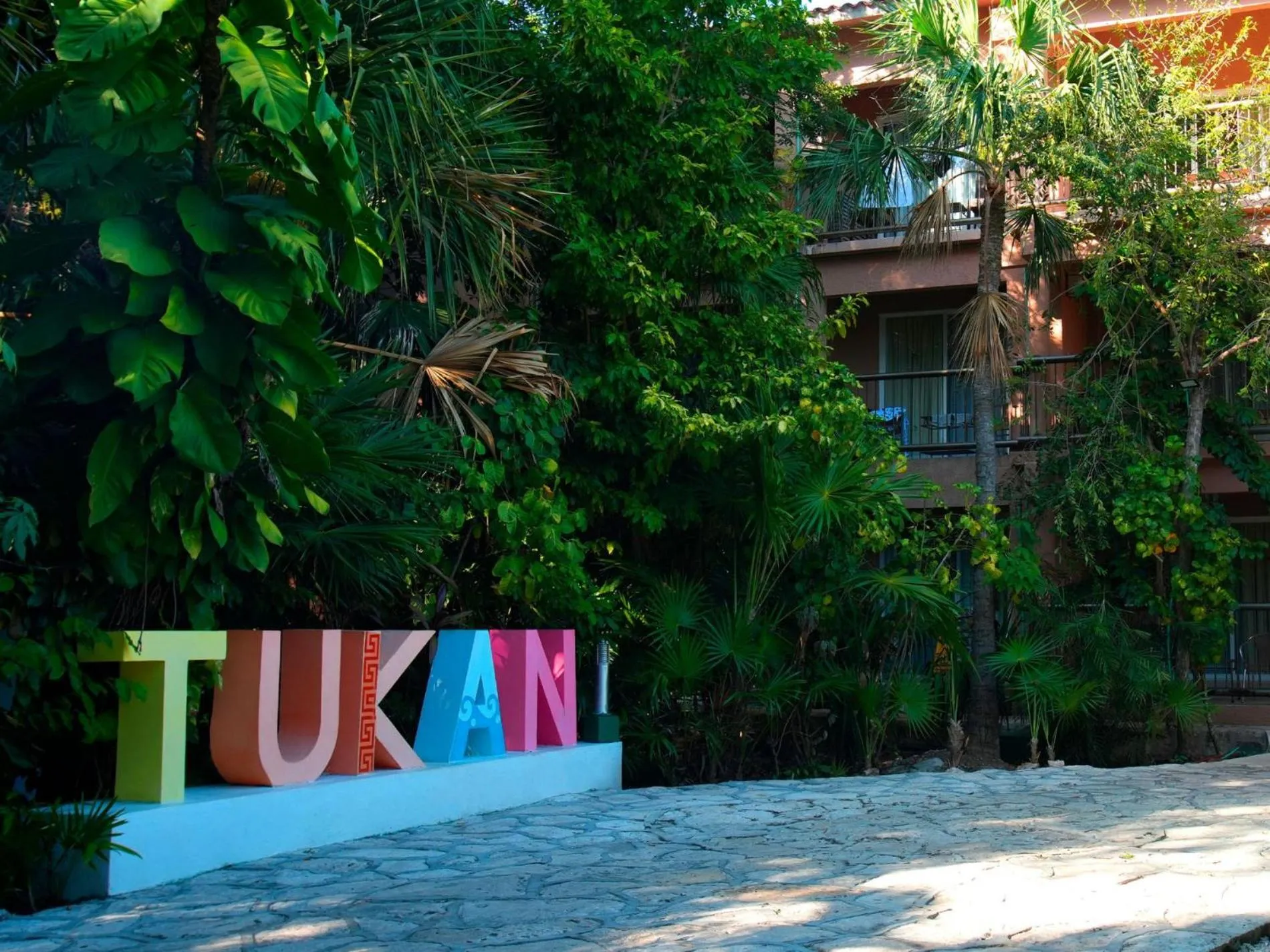 Garden in Tukan Hotel Playa del Carmen
