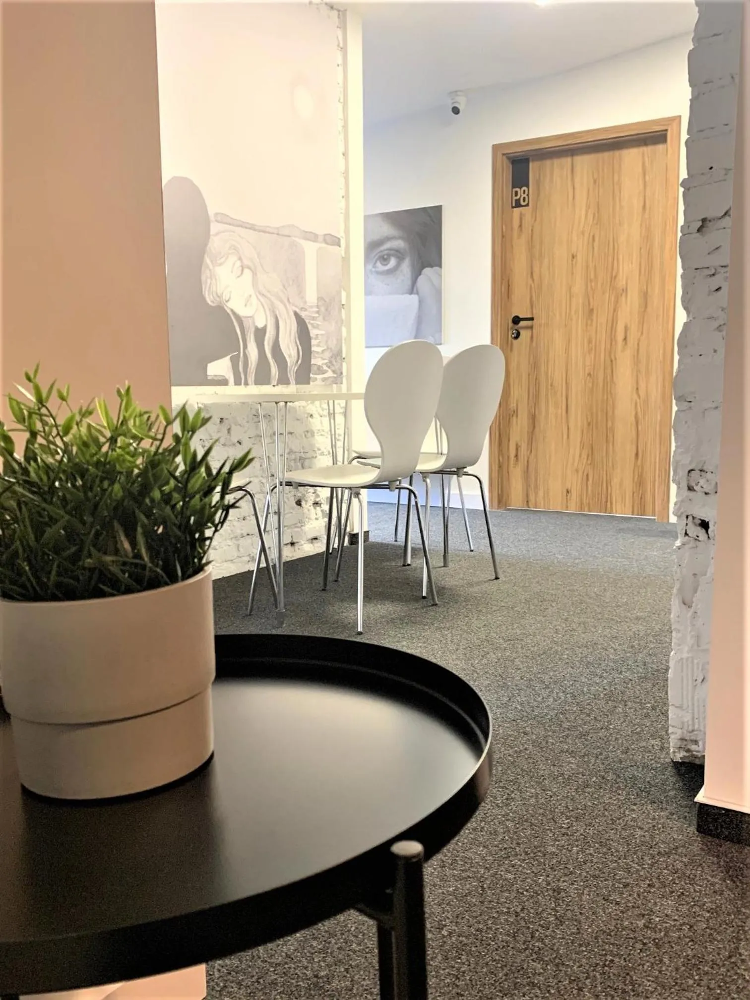 Communal lounge/ TV room in Wygodne Pokoje H114