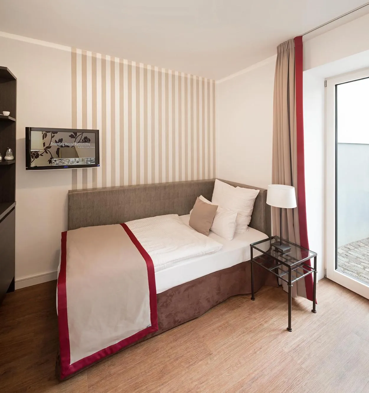 Photo of the whole room, Bed in Boardinghouse Rathsmühle