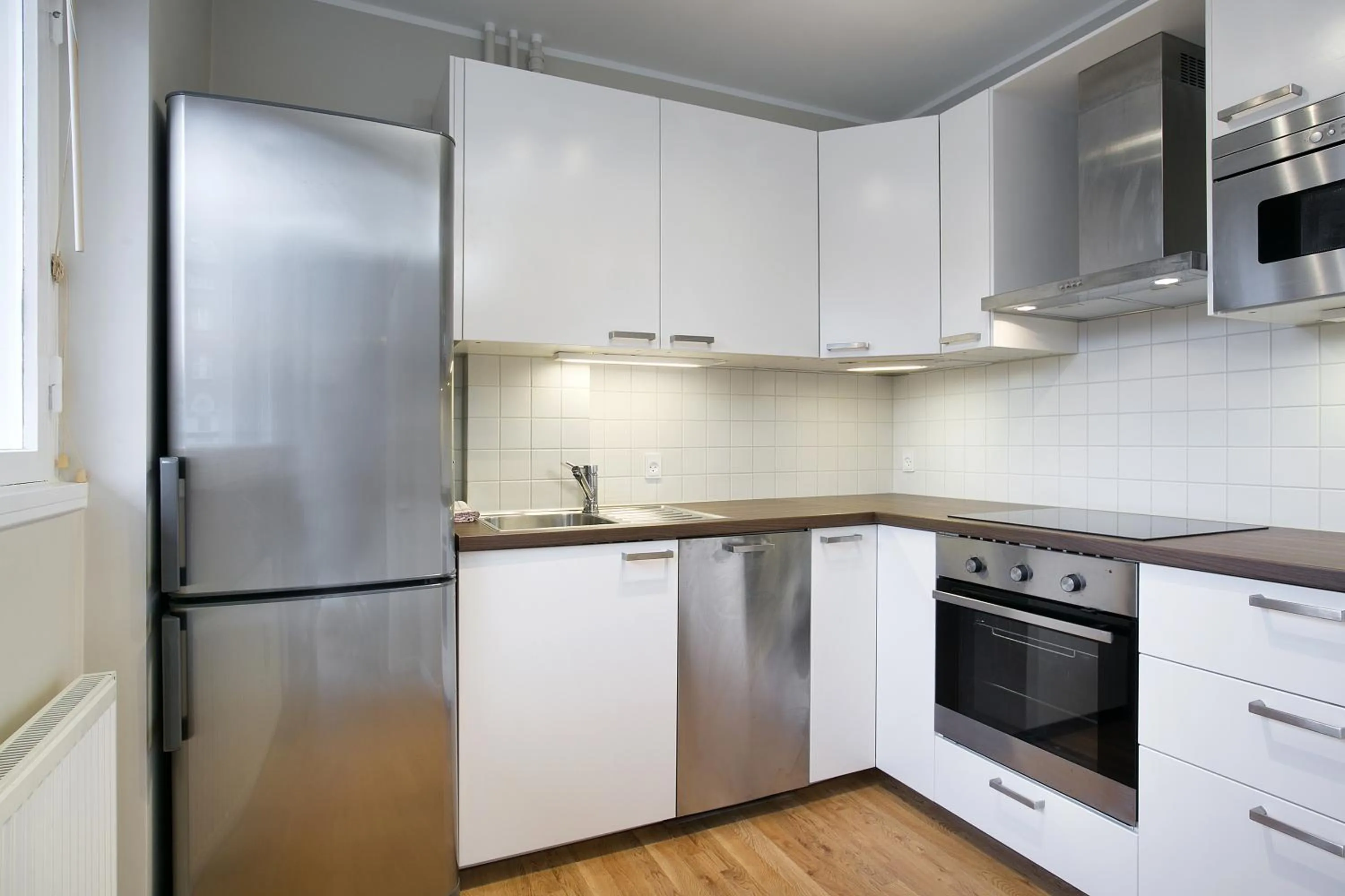 Kitchen or kitchenette in Hotel Copenhagen Apartments