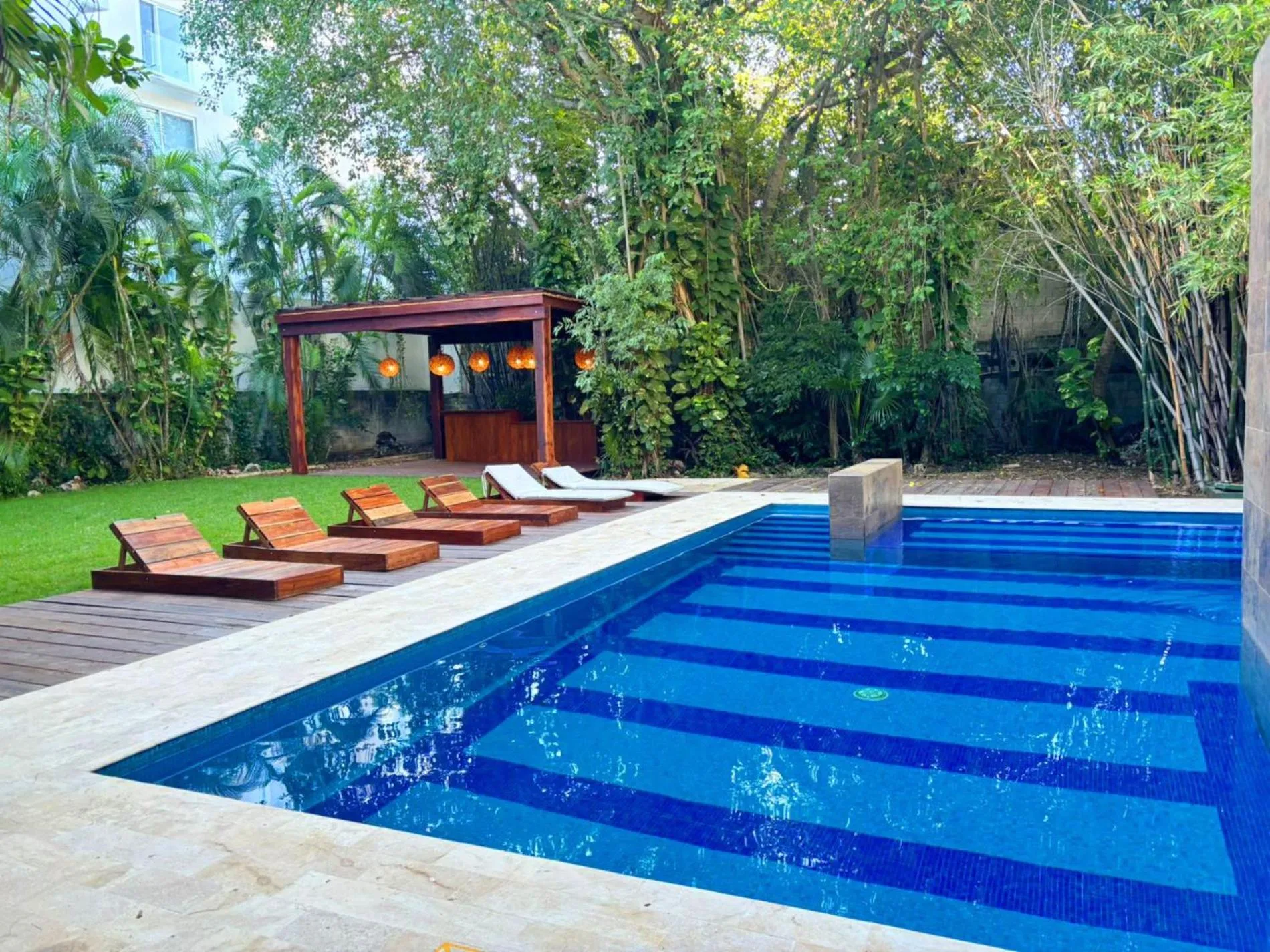 Swimming pool in Quinta Nina Playa del Carmen - Solo Adultos