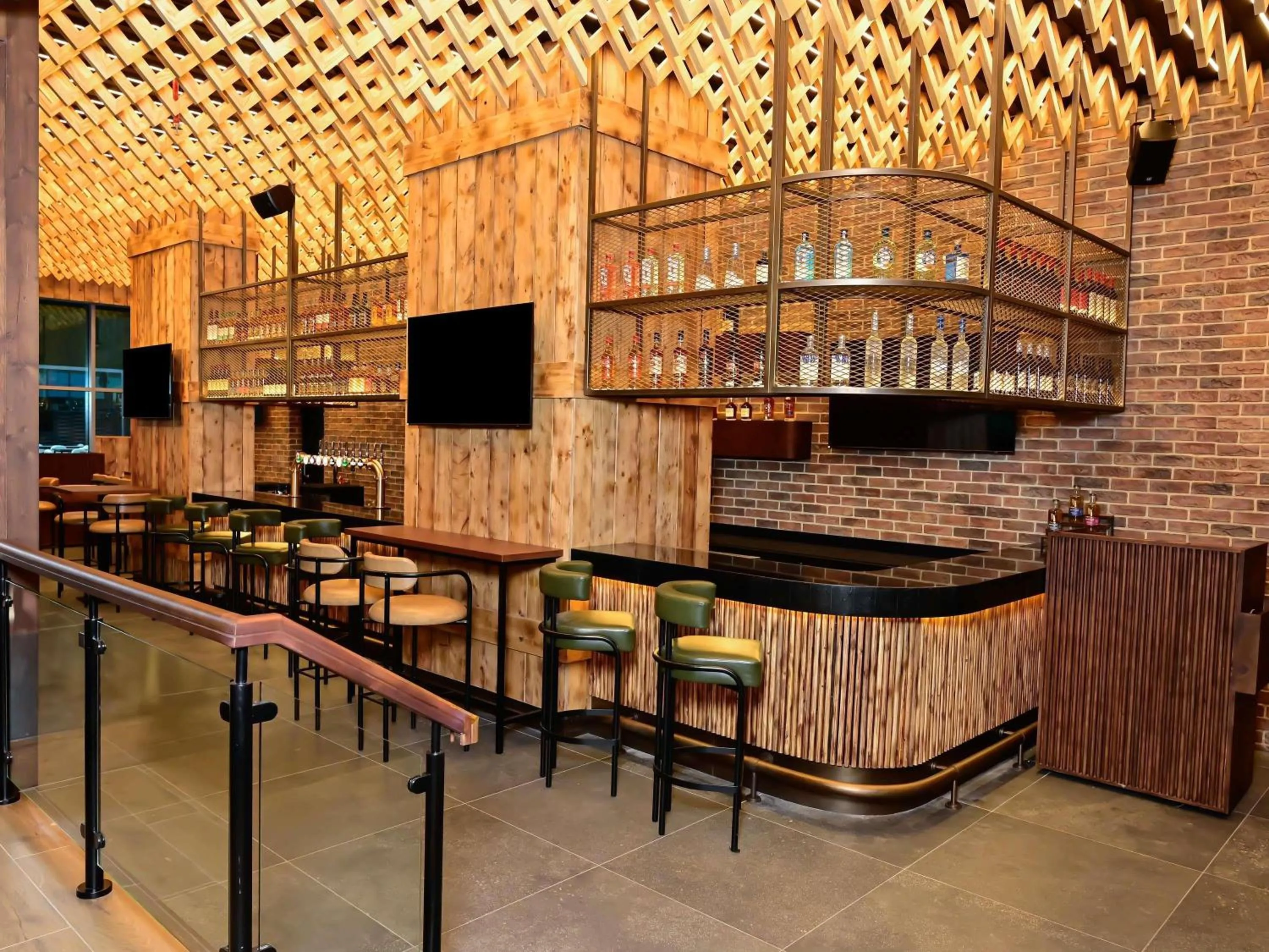 Lounge or bar in ibis Mall Avenue Dubai