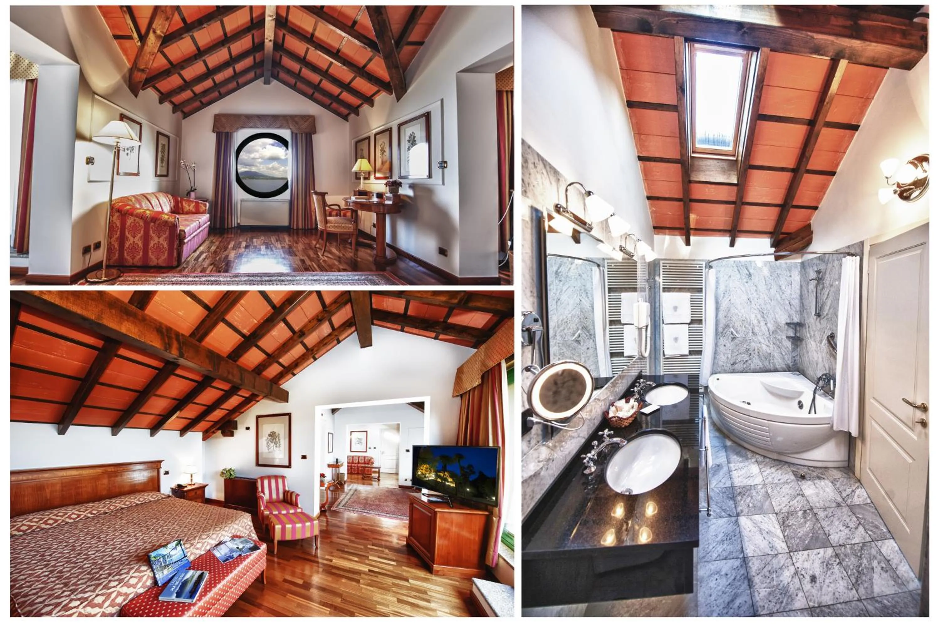 Bathroom in Relais Casali della Cisterna