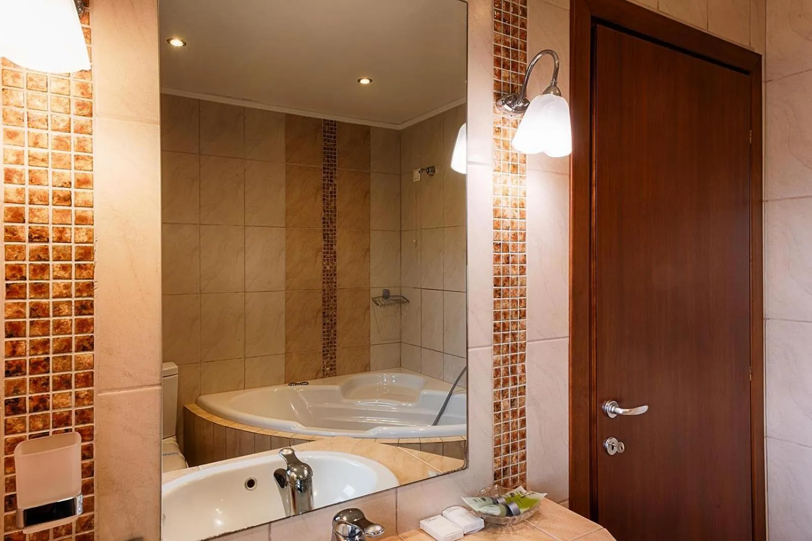 Toilet in Hotel Nostos Kastoria