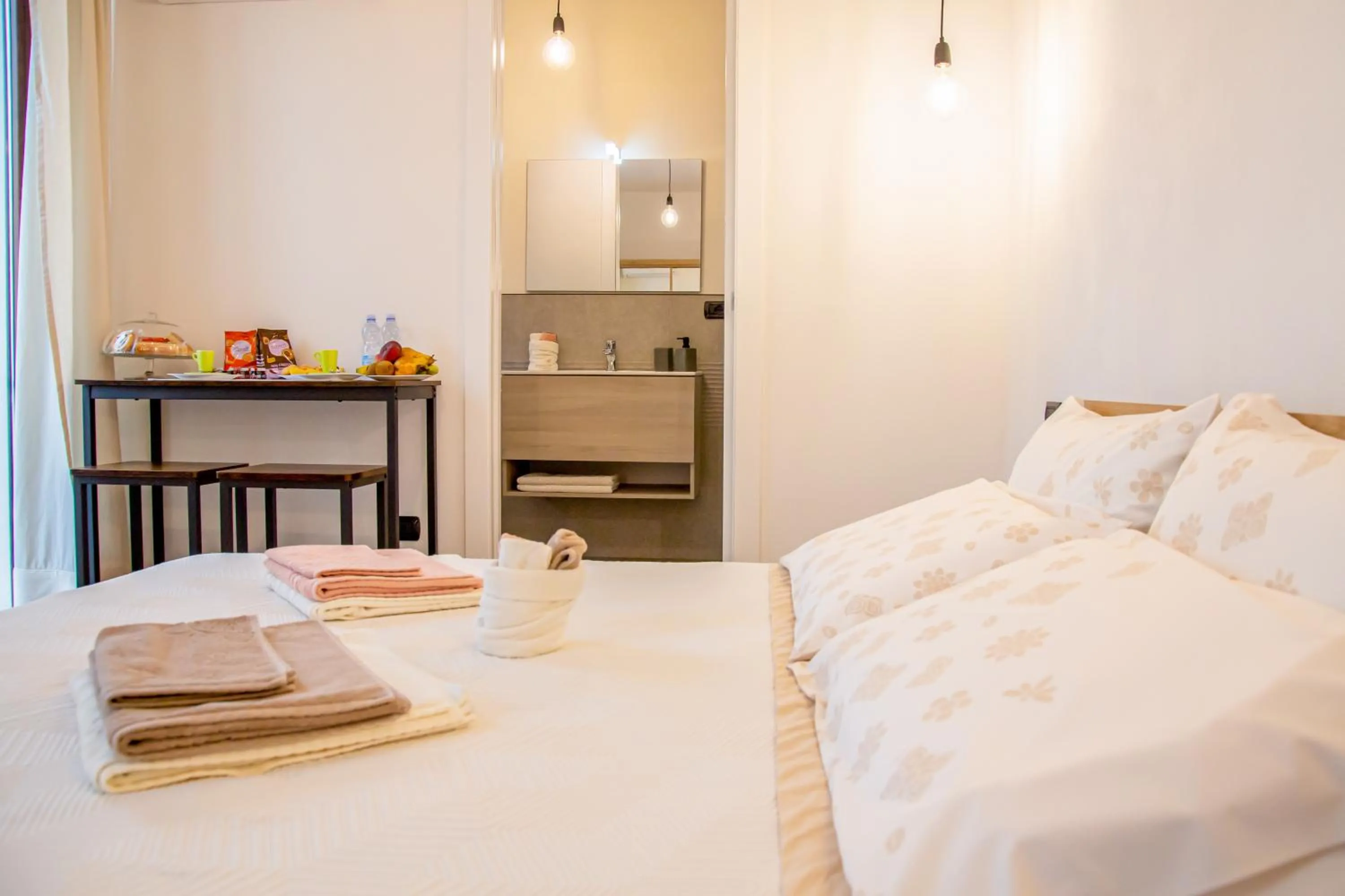 Bed in A Mos Veure B&B