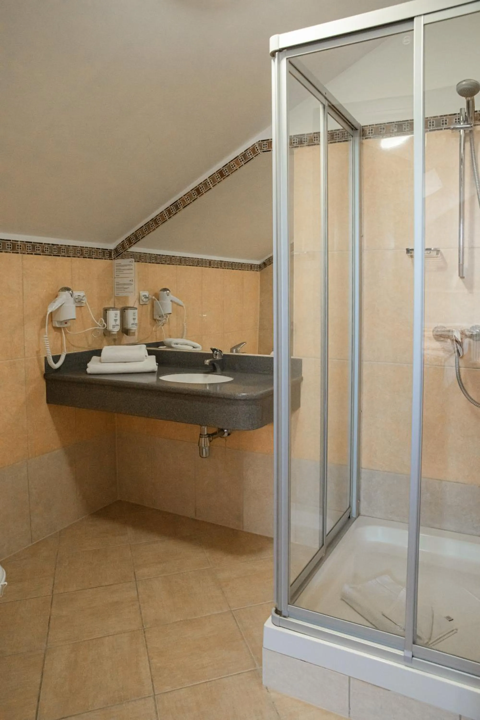 Shower in Pałac Bielawa