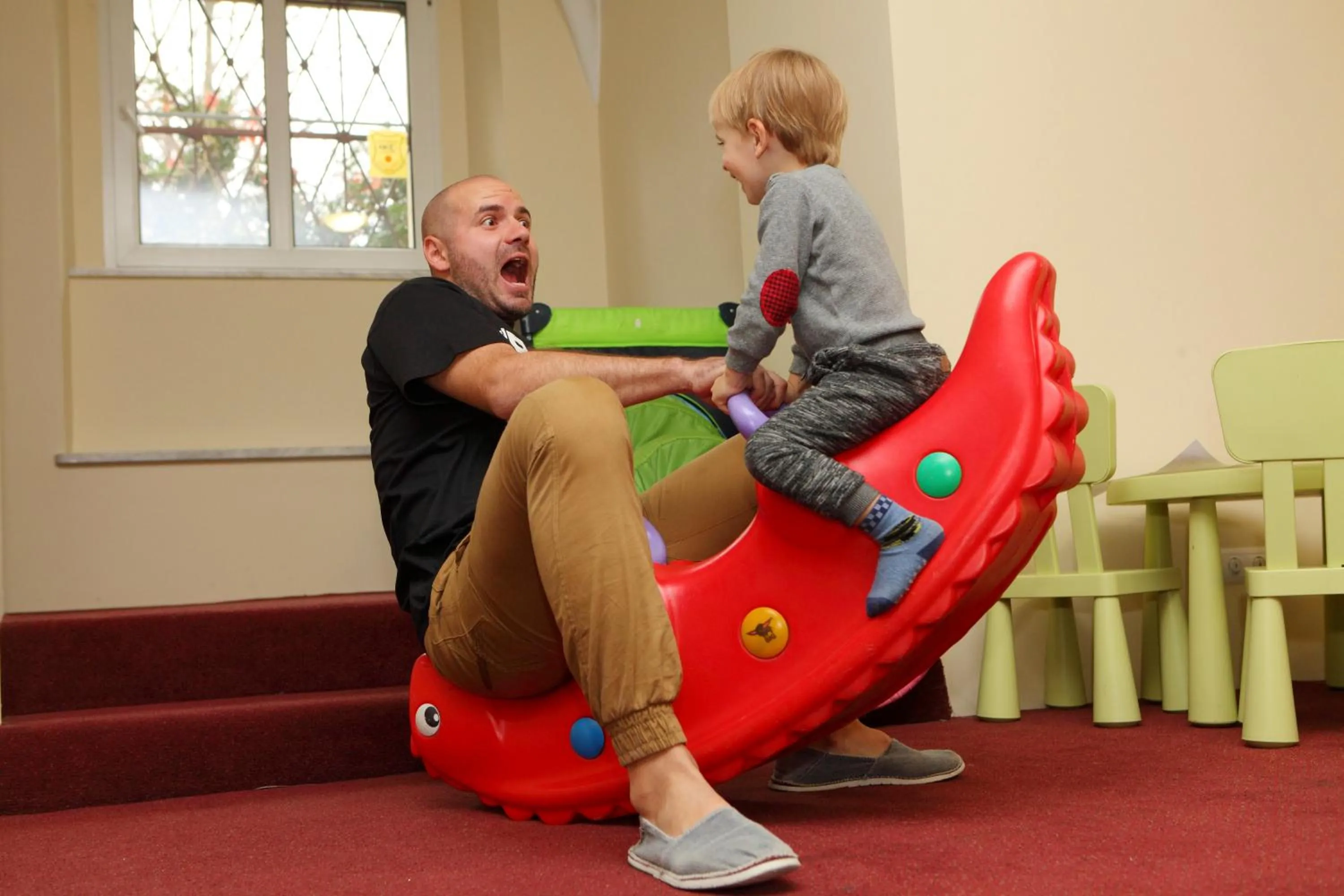 Children play ground in Pałac Bielawa
