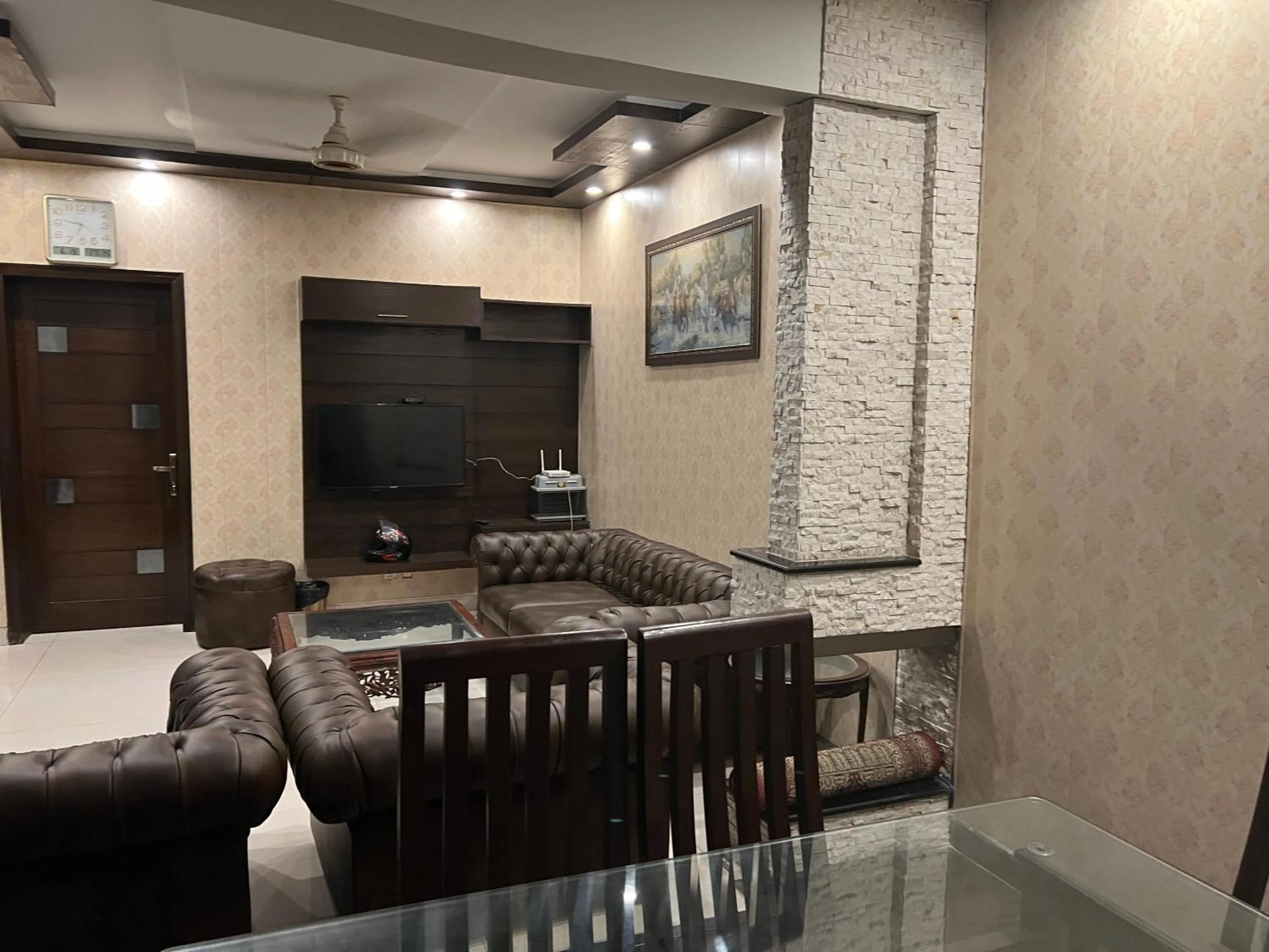 Living room in Vactional Villa Dha Phase 6 Lahore ,Three Bed Room Full House