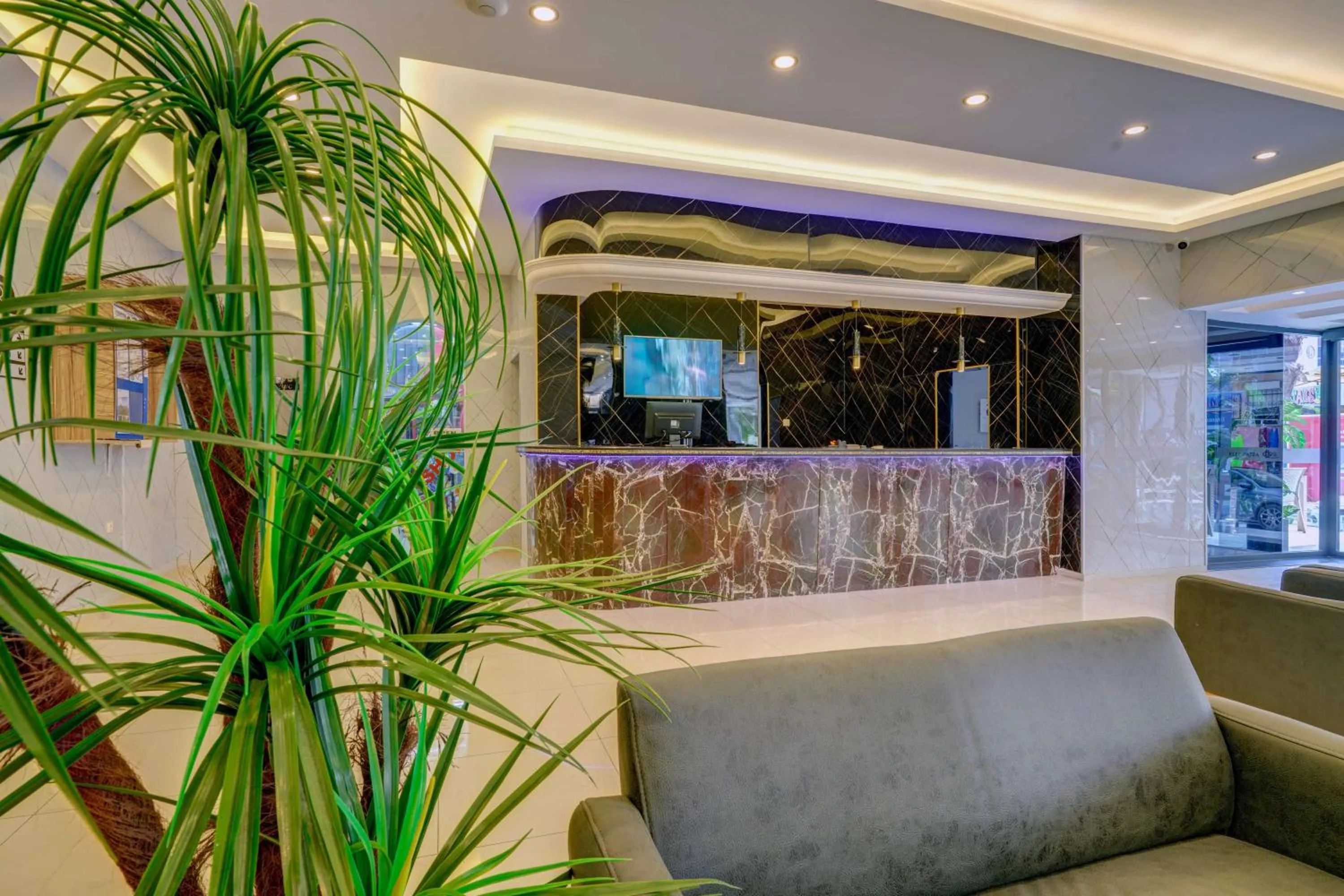 Lobby or reception in Kleopatra Arsi Hotel