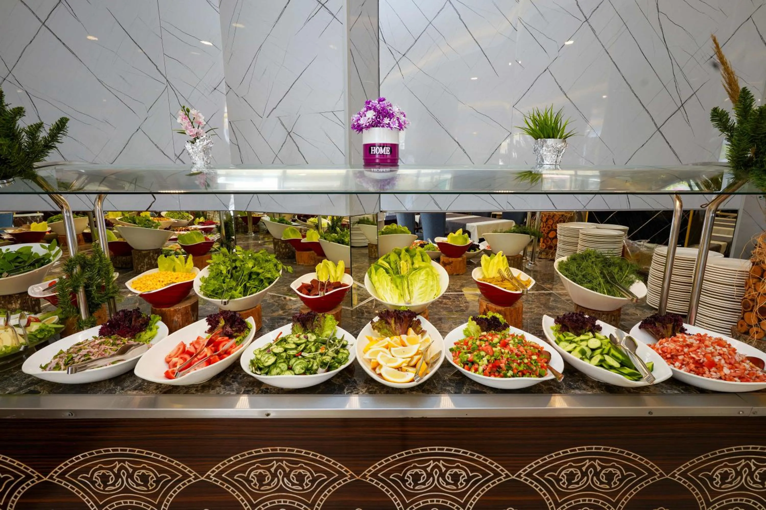 Food and drinks in Kleopatra Arsi Hotel