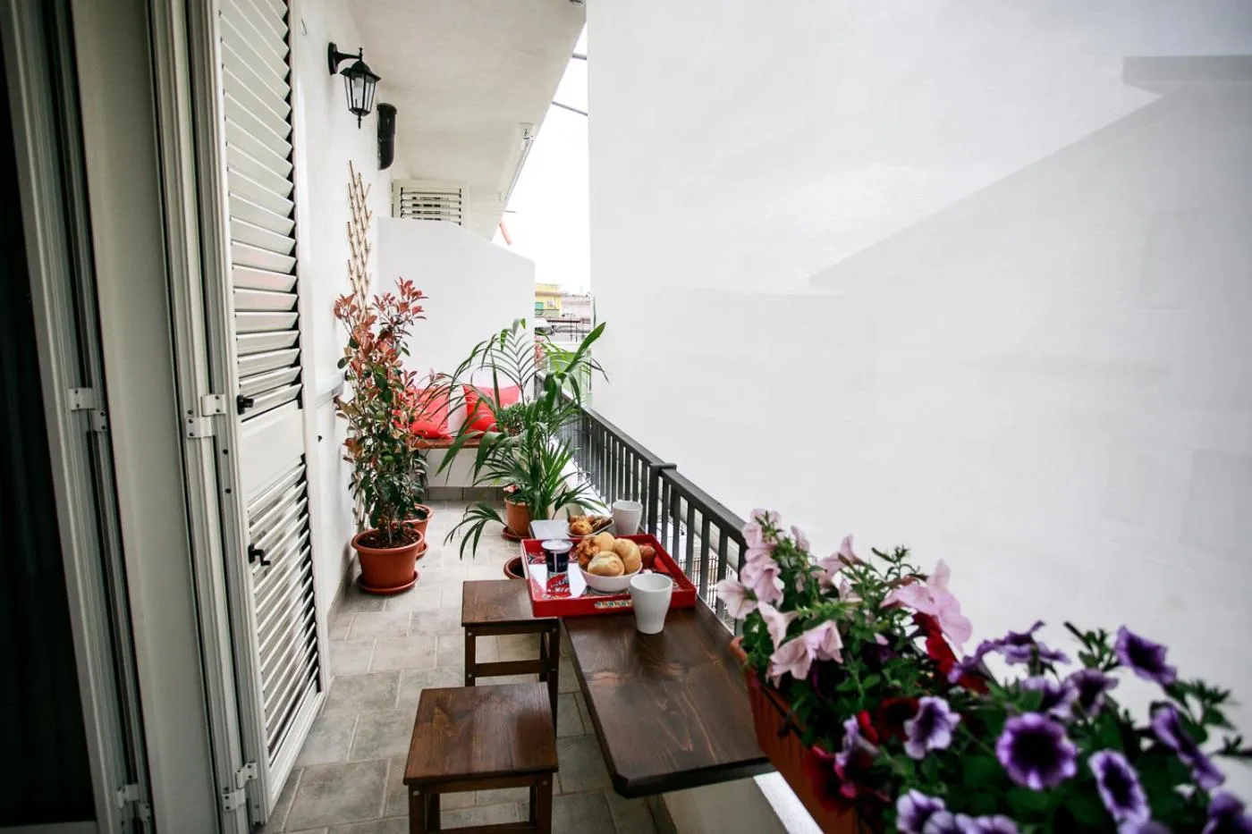 Balcony/Terrace in B&B Scirocco House