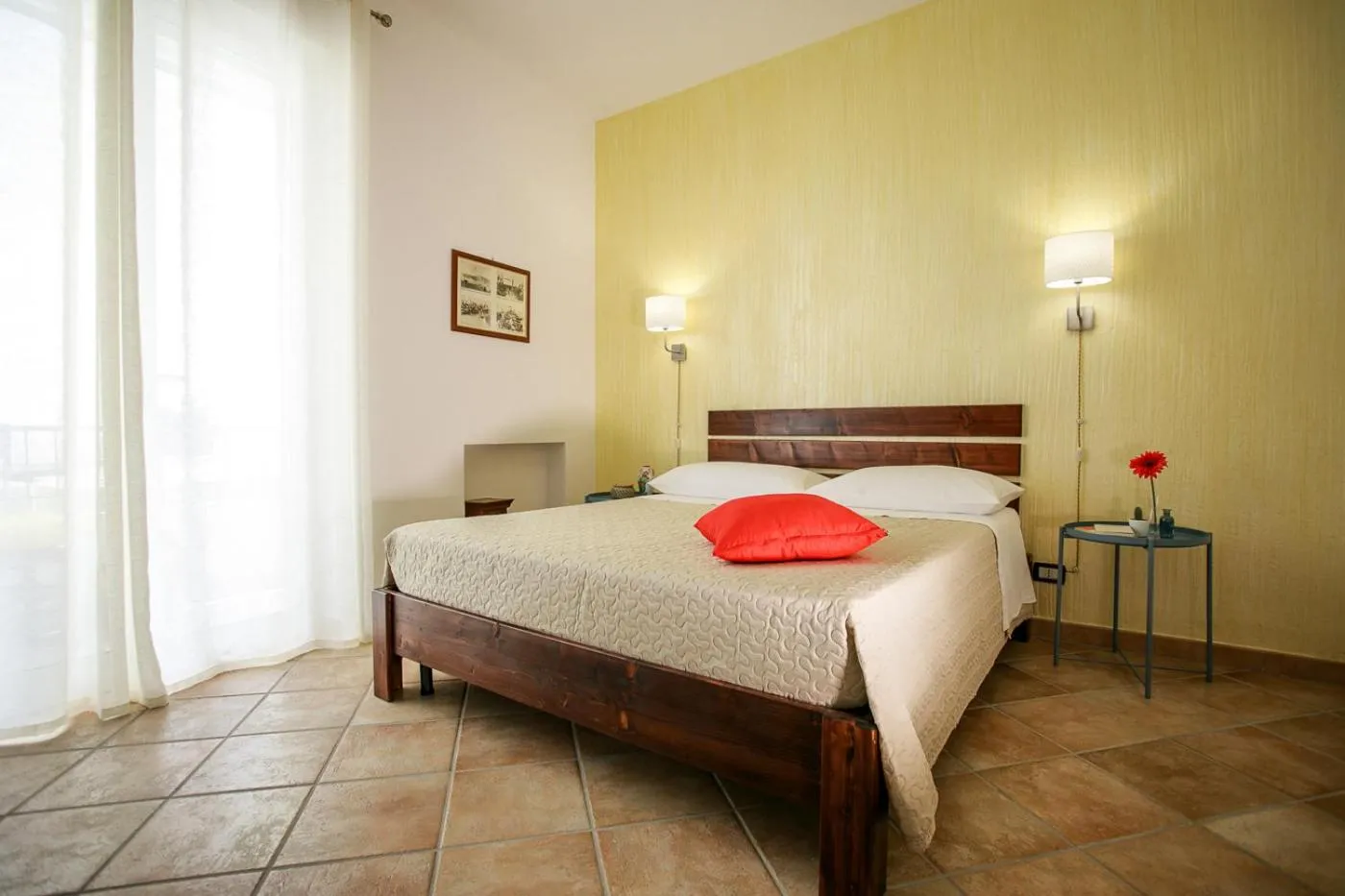 Bed in B&B Scirocco House