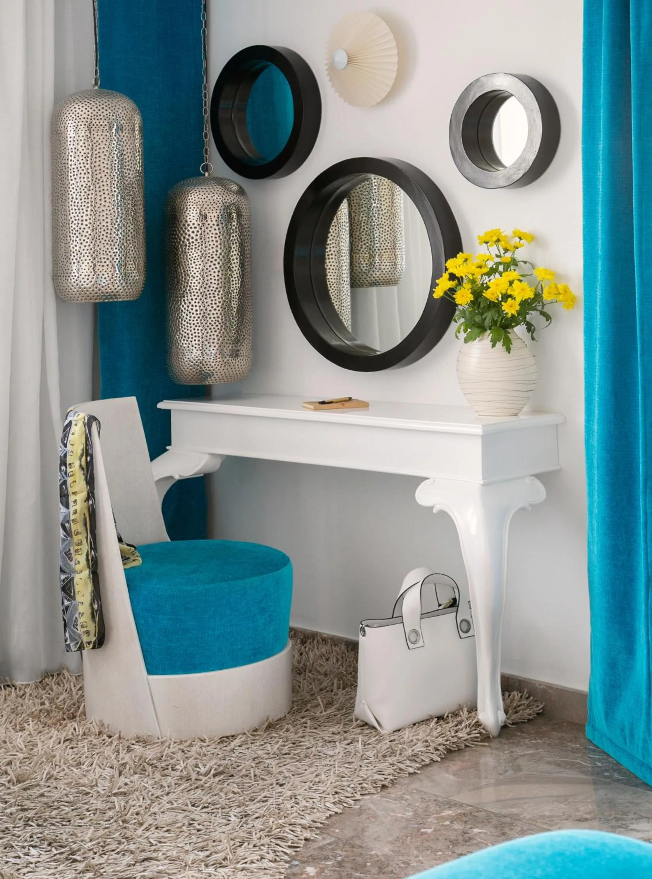 Bedroom in Althea Kalamies Luxury Villas