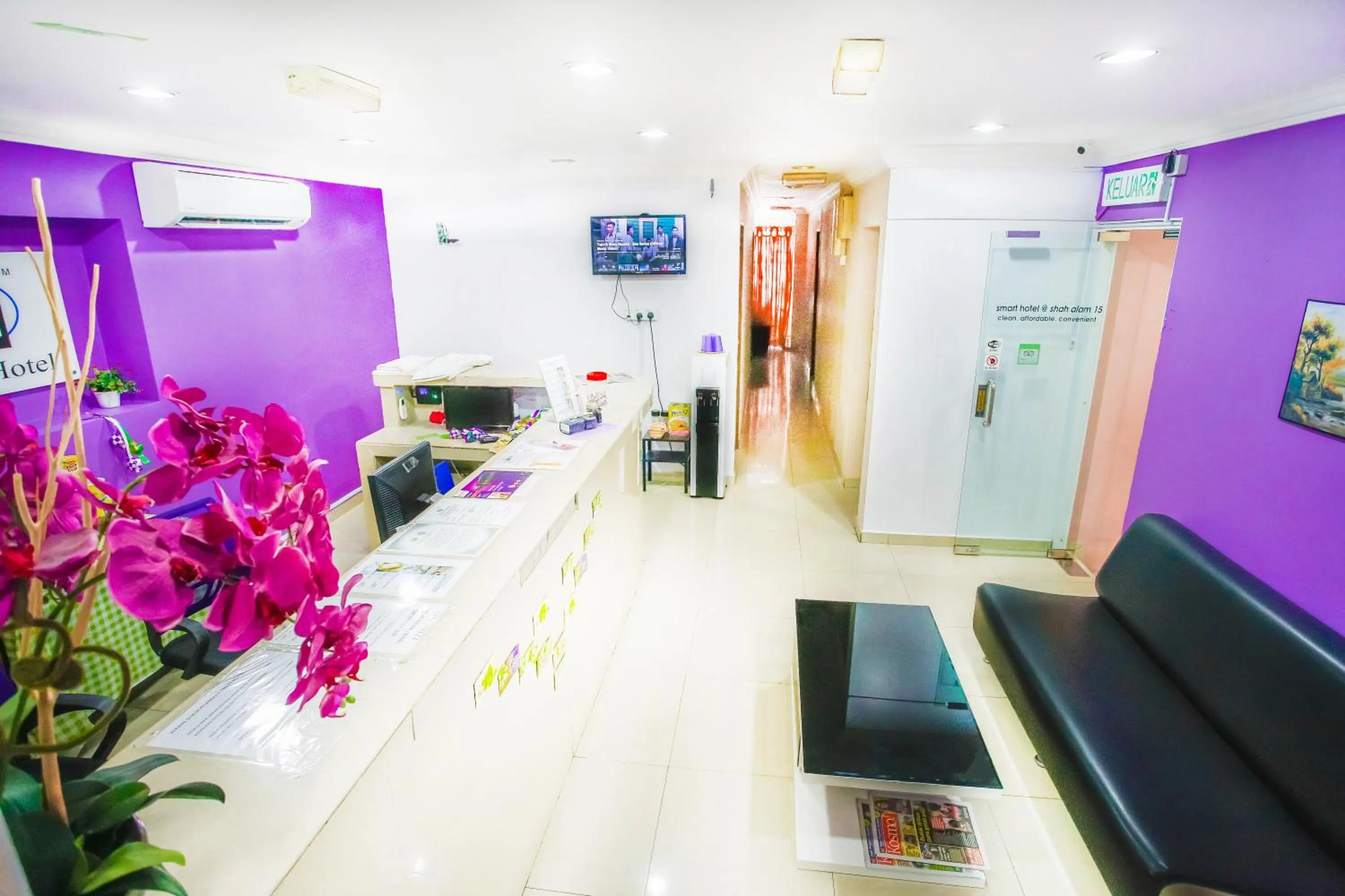 Lobby or reception in SMART HOTEL SEKSYEN 15 SHAH ALAM