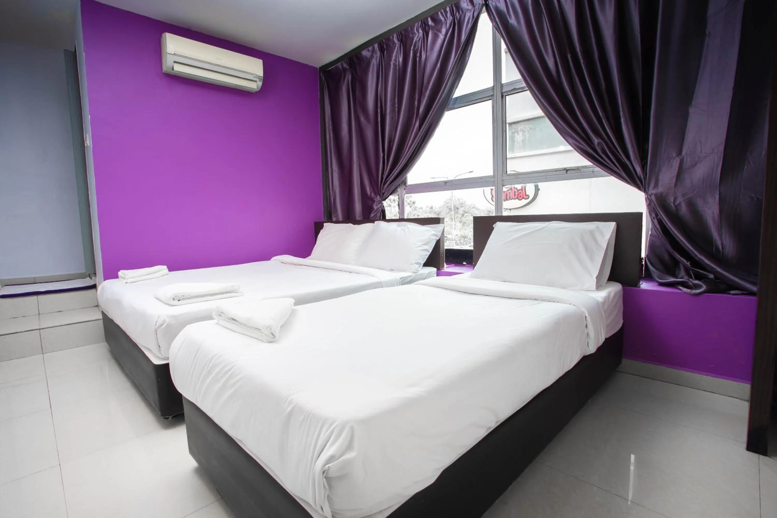 Bed in SMART HOTEL SEKSYEN 15 SHAH ALAM