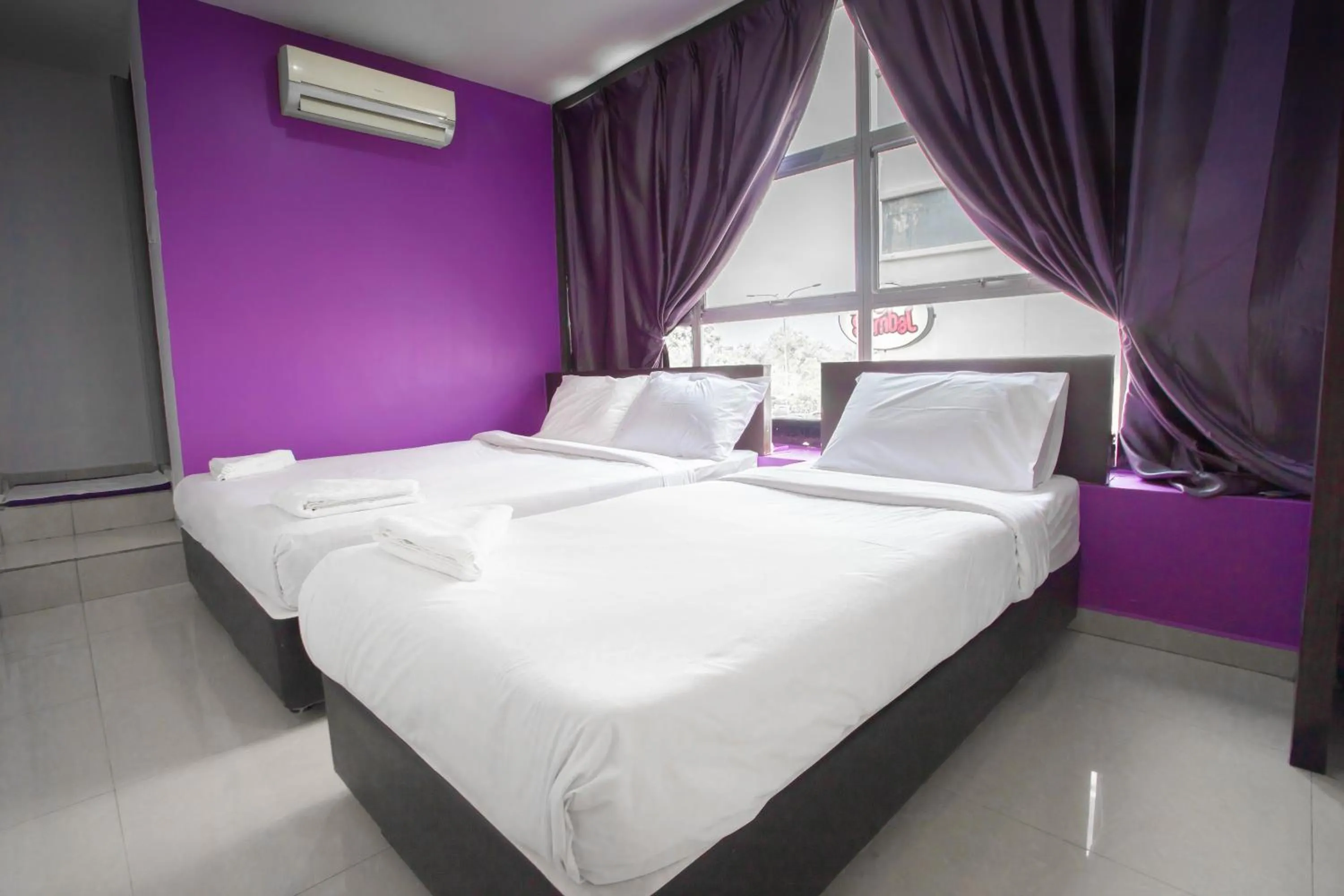Bed in SMART HOTEL SEKSYEN 15 SHAH ALAM