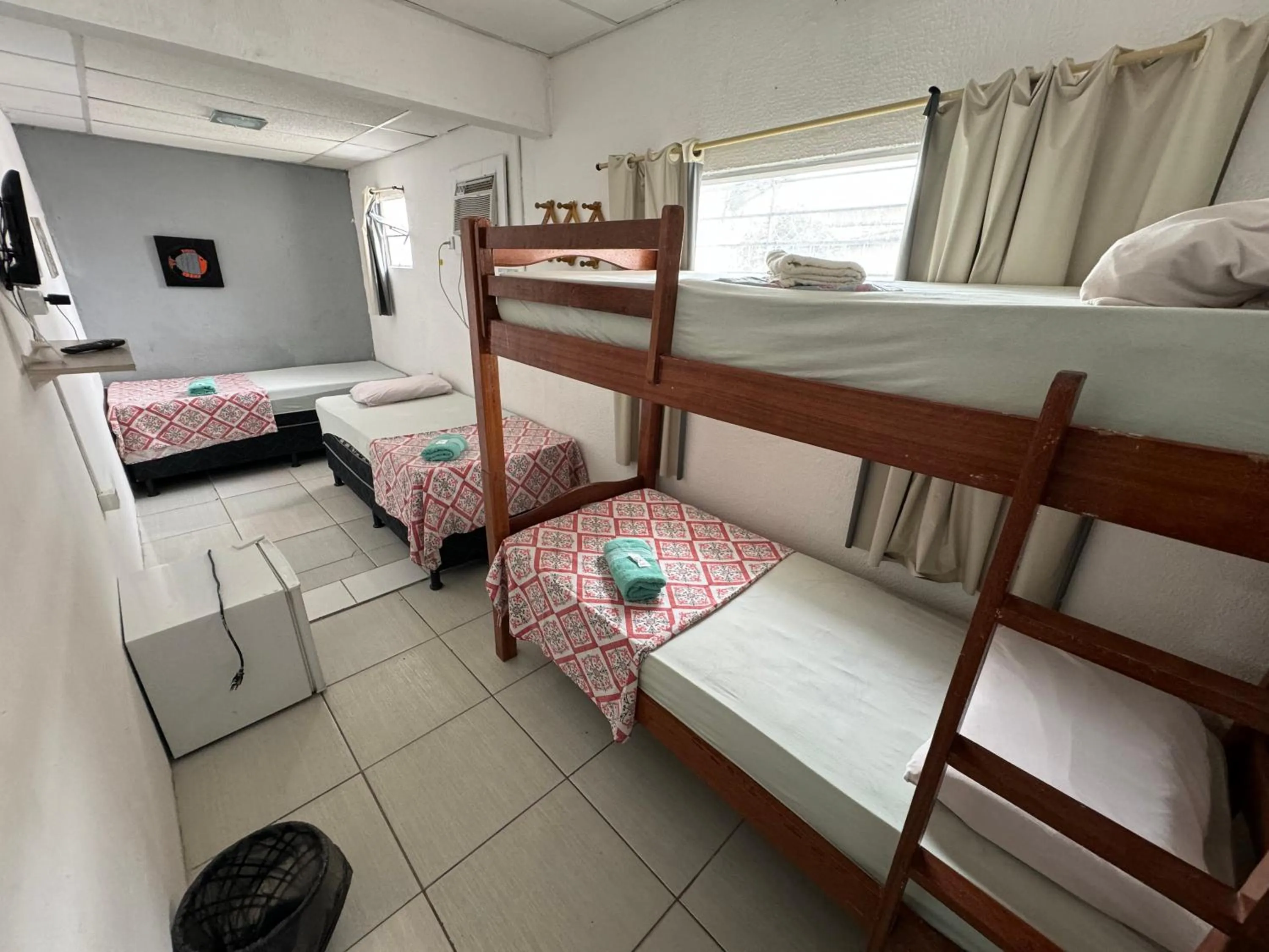 Bed in Casa da Esquina Pousada