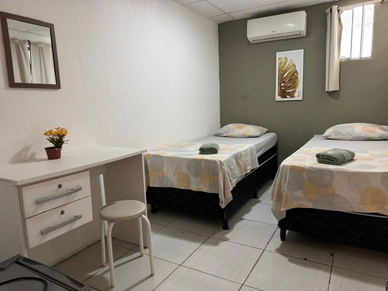 Bed in Casa da Esquina Pousada