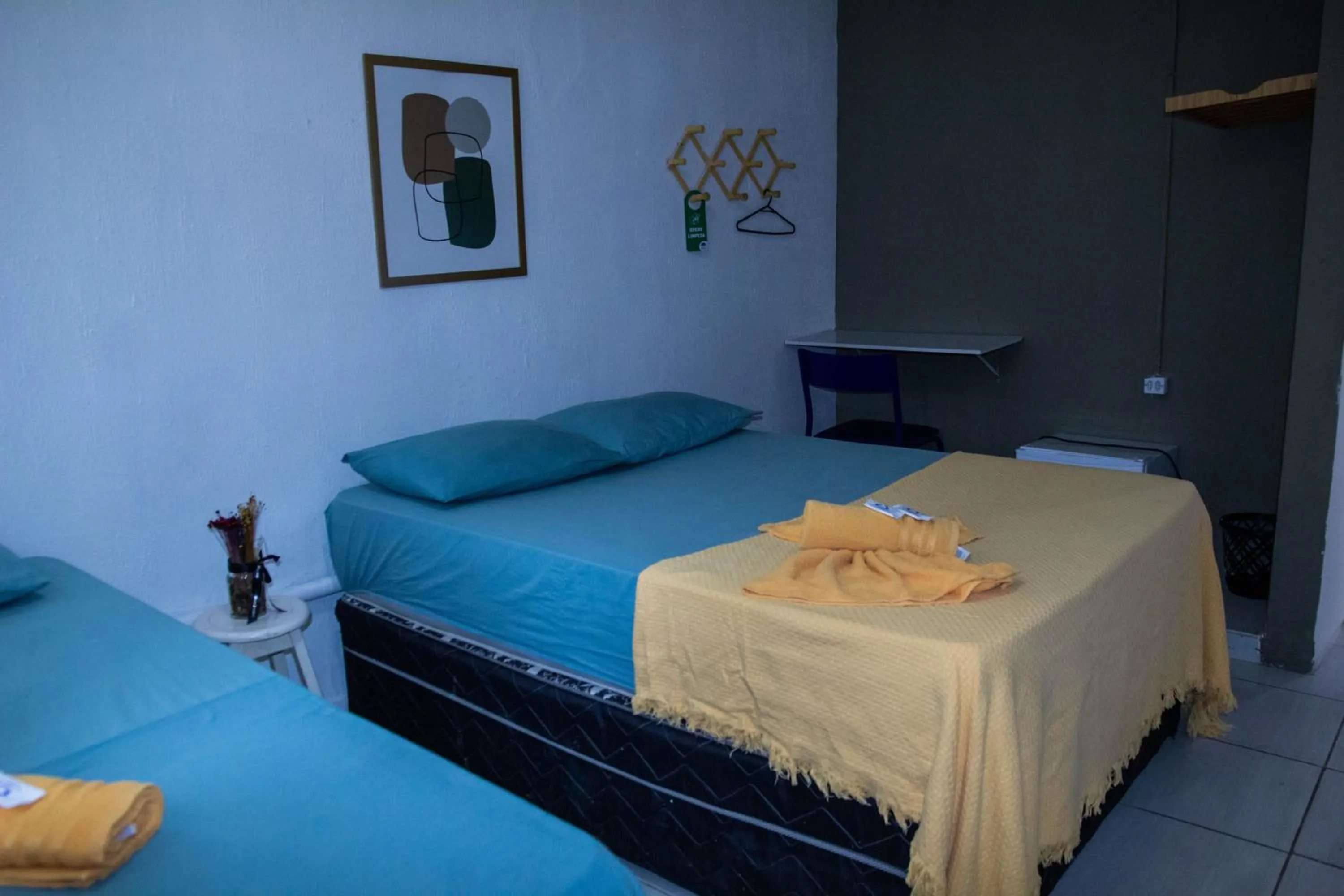 Bed in Casa da Esquina Pousada