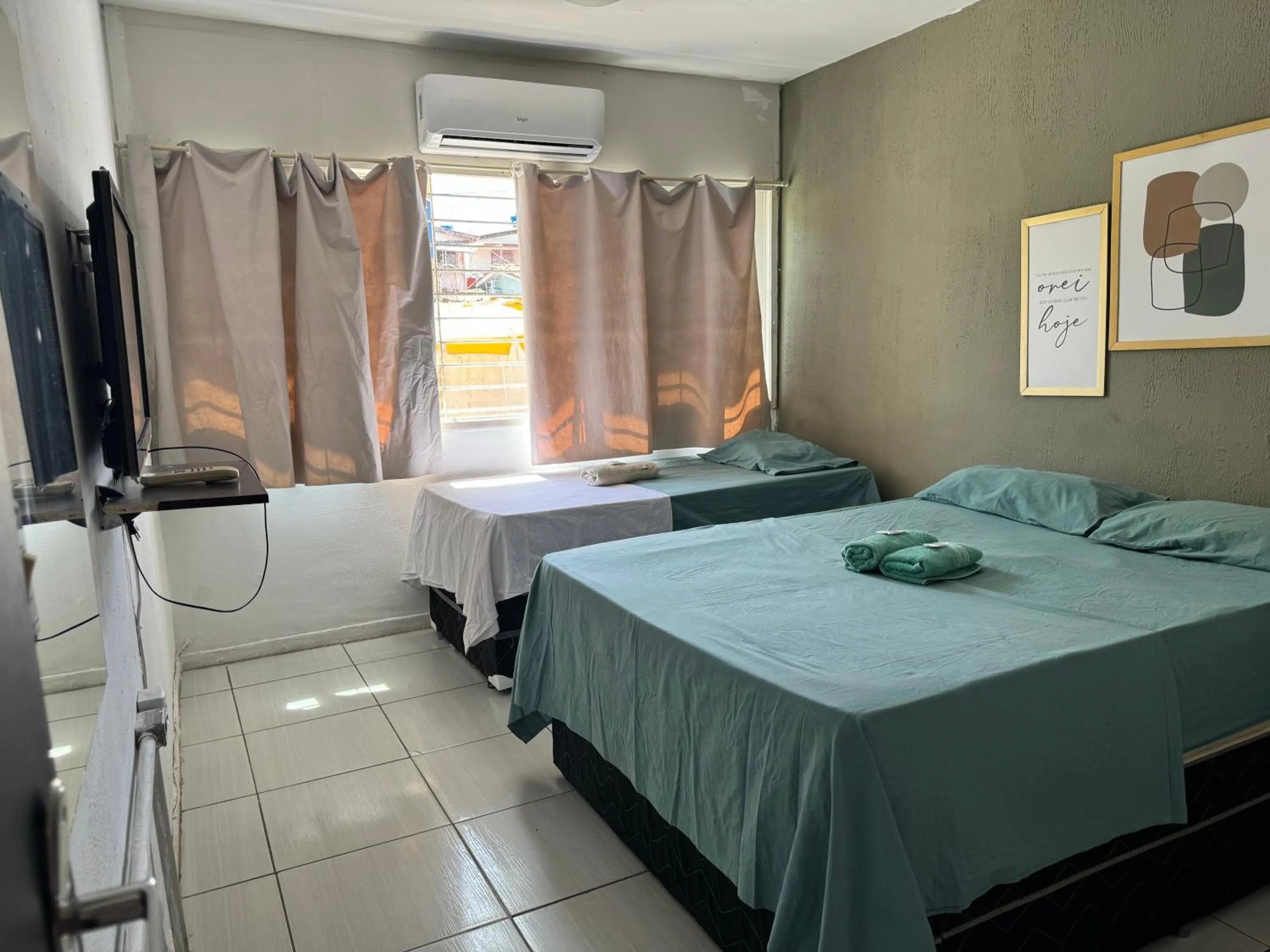 Bed in Casa da Esquina Pousada